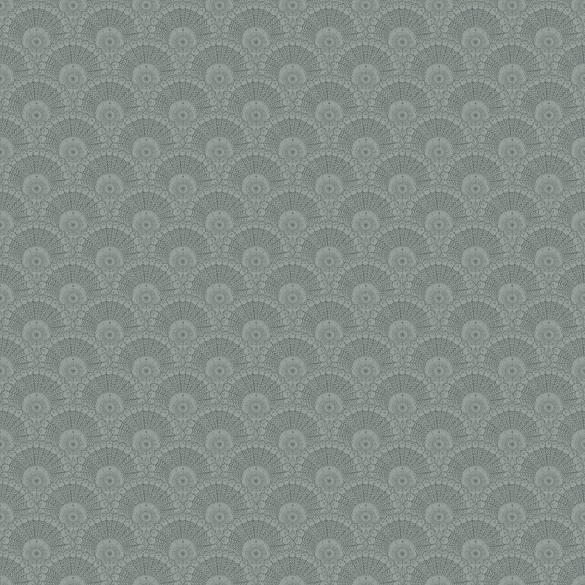 Imagen 1 de Papel pintado vinílico Flabelo Ítera Tres Tintas - Verde 0,53 x 10 m Verde