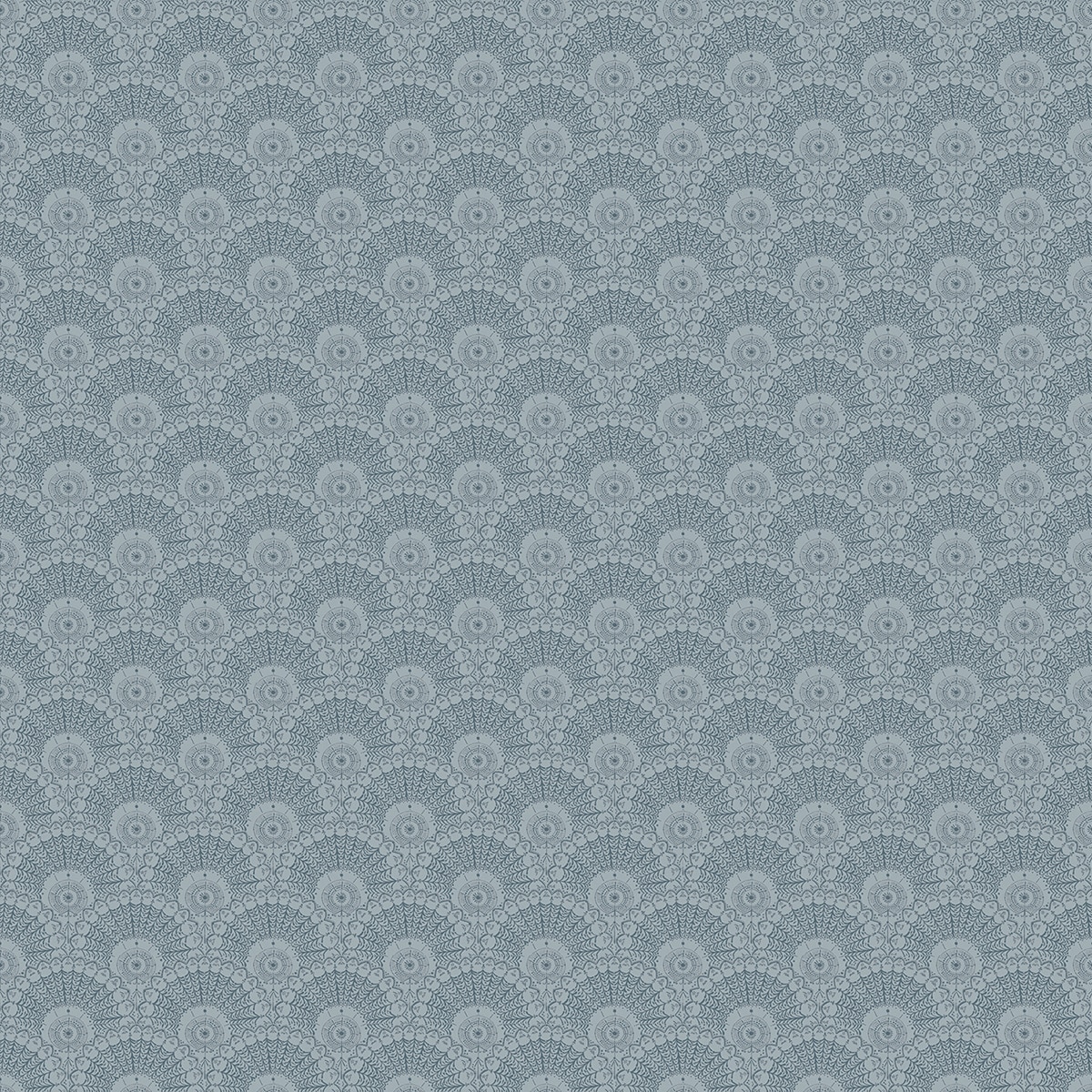 Imagen 0 de Papel pintado vinílico Flabelo Ítera Tres Tintas Azul