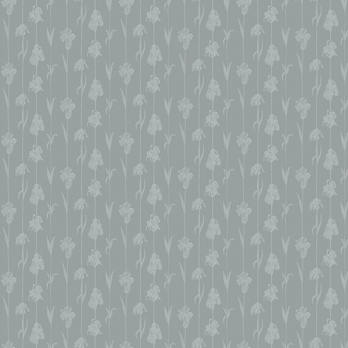 Papel pintado vinílico Corola Ítera Tres Tintas - Verde 0,53 x 10 m Verde-1