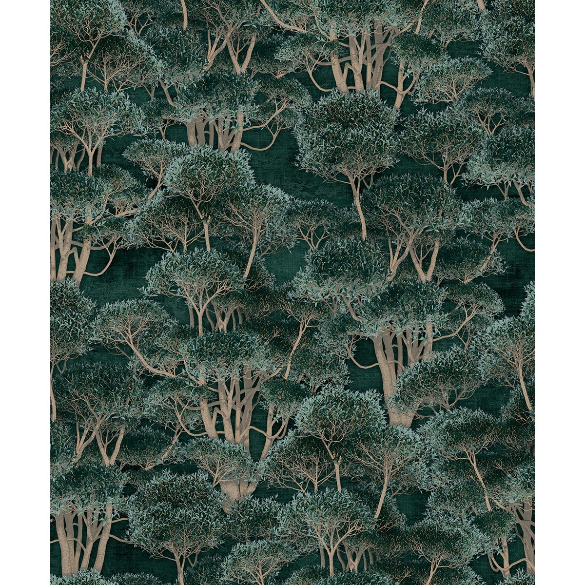 Imagen 2 de Papel pintado vinílico Olivae Ítera Tres Tintas - Verde 0,53 x 10 m Verde