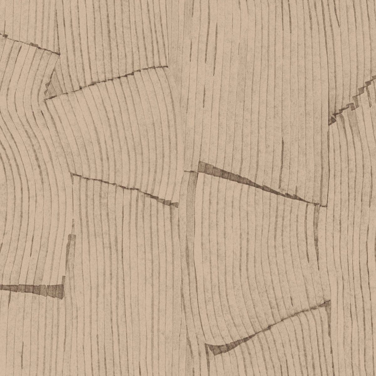Papel pintado TNT Bananeira de la colección Bossa Nova Tres Tintas - Arena Arena-1