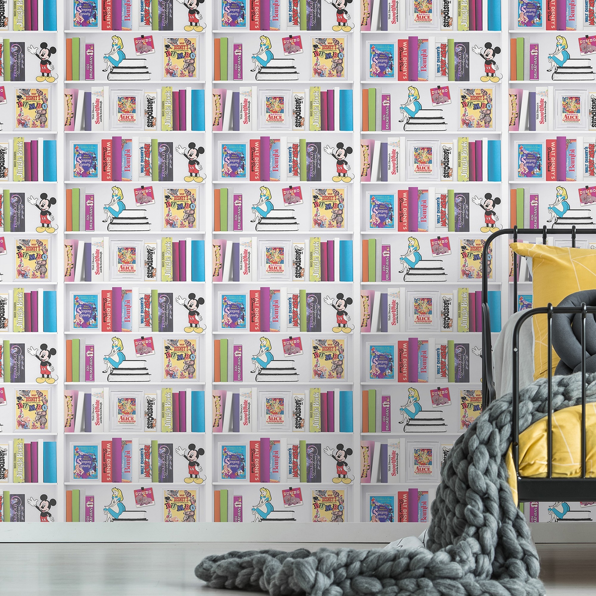 Papel de Parede Clássicos Disney Individual Kids Home Multicolor-2