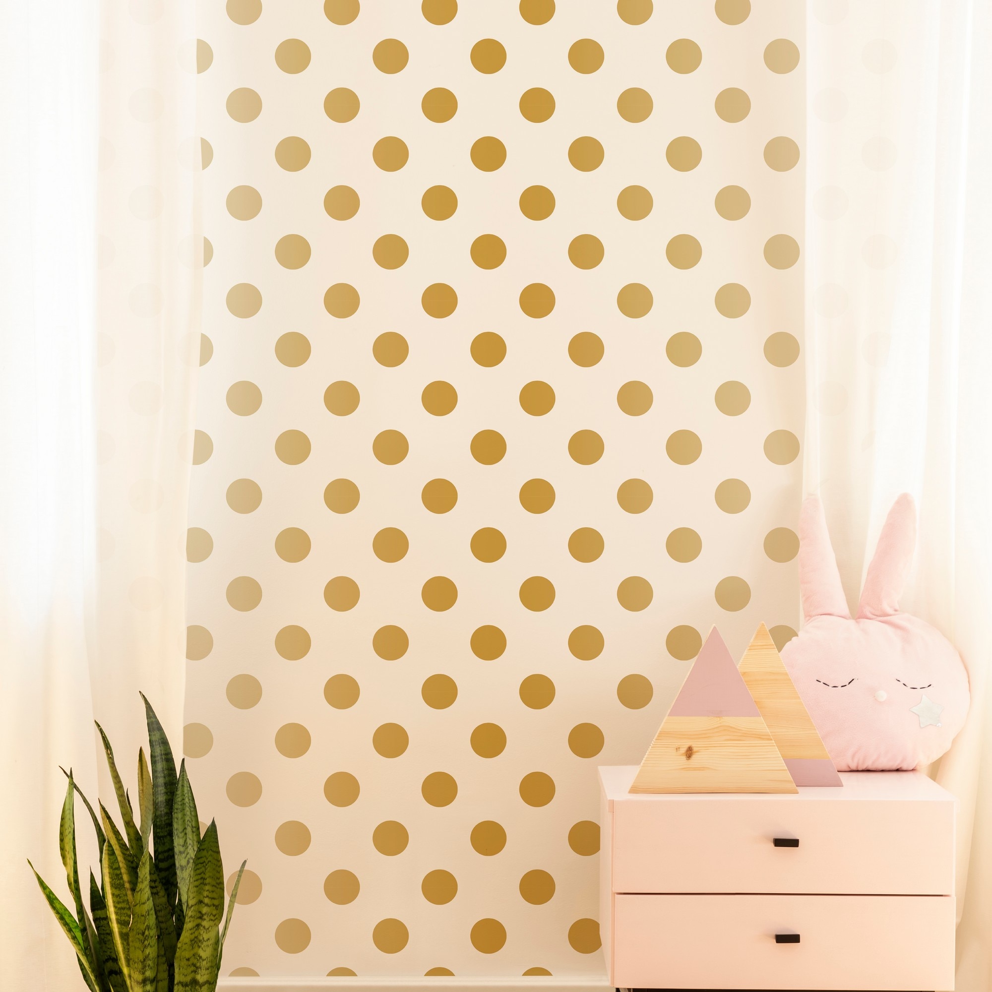 Papel pintado Fantasía Individual Kids Home Saint Honore - Dorado 0,52 x 10 m Dorado-2