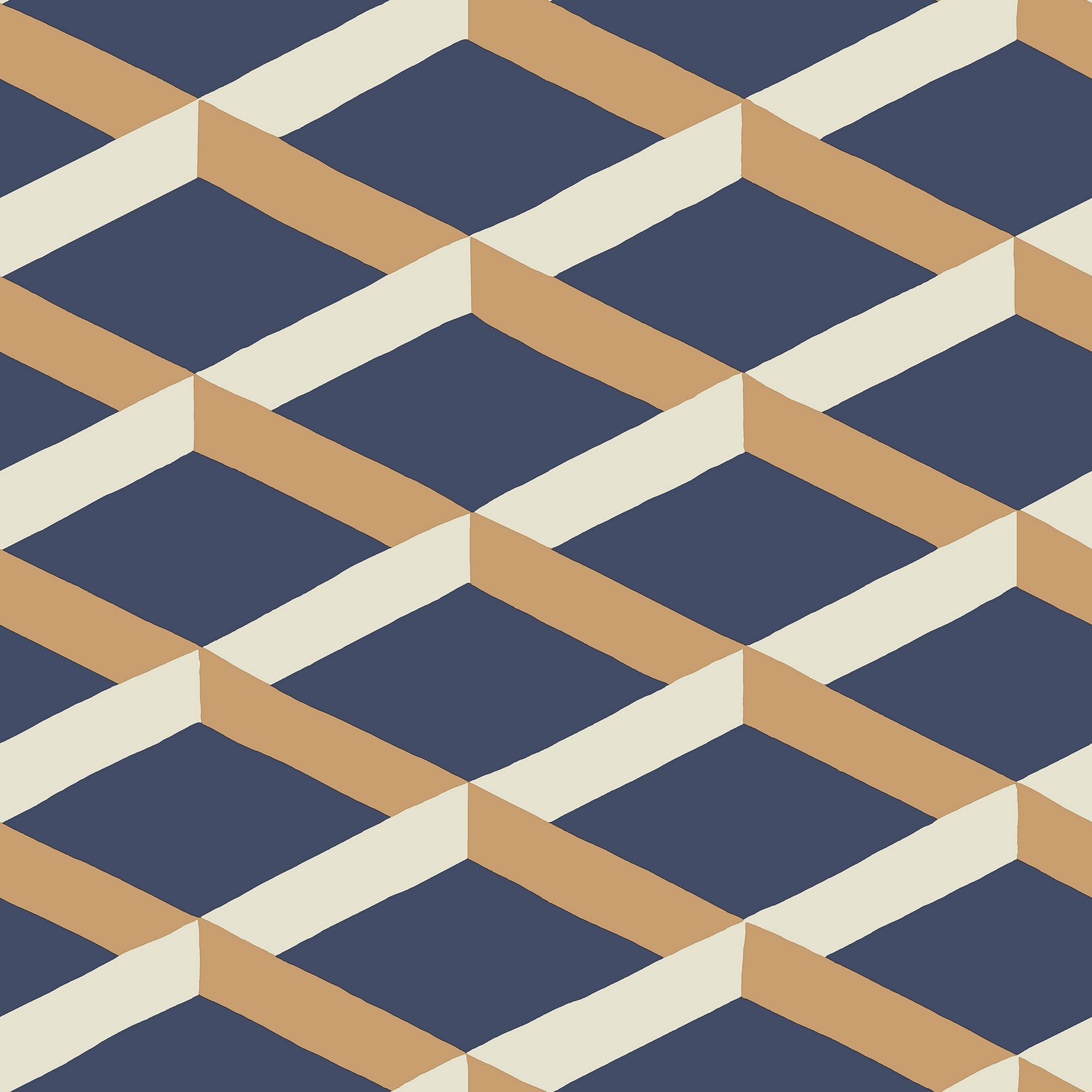Papel de Parede Conca Amalfi Azul-1