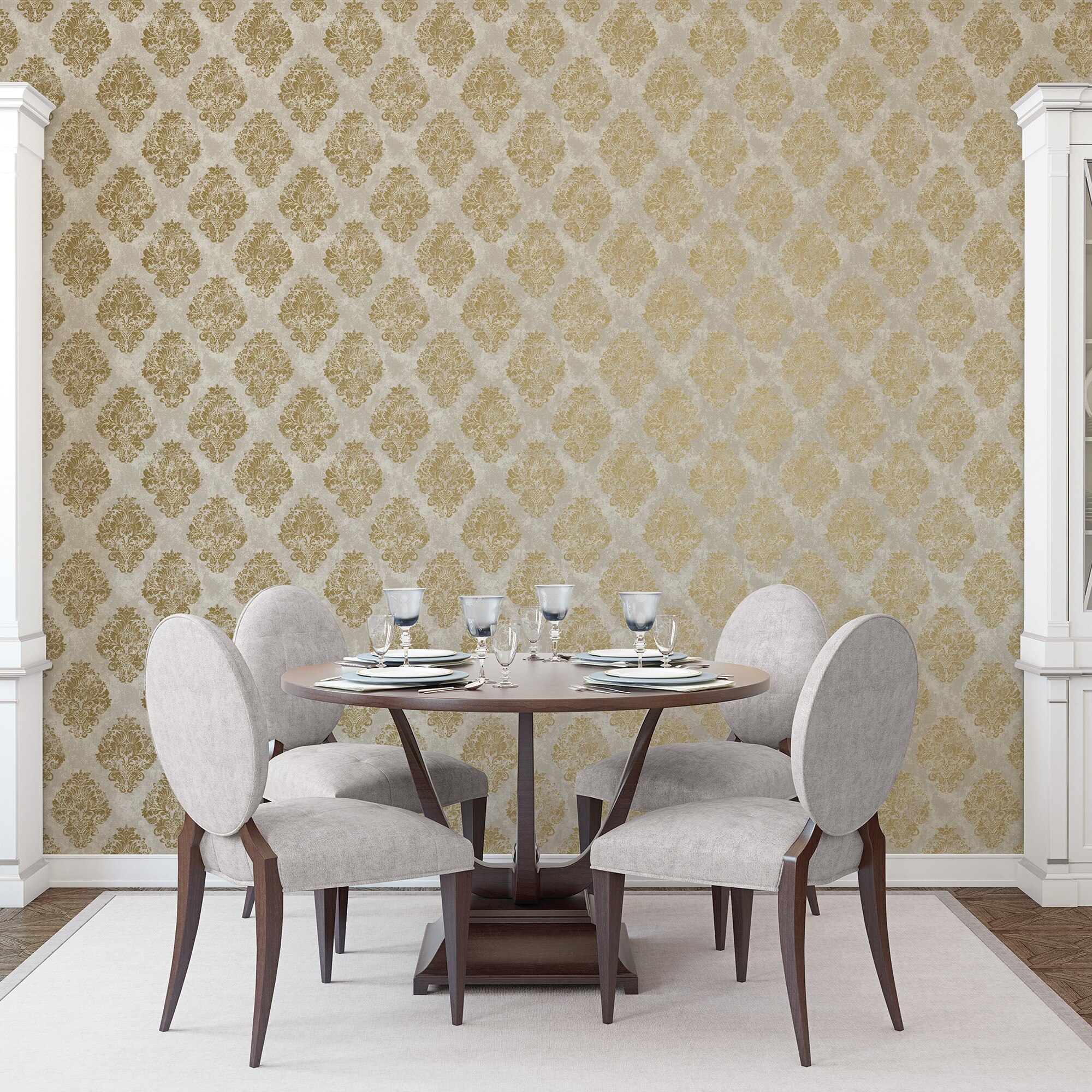 Papel de Parede Xlok Dourado-2
