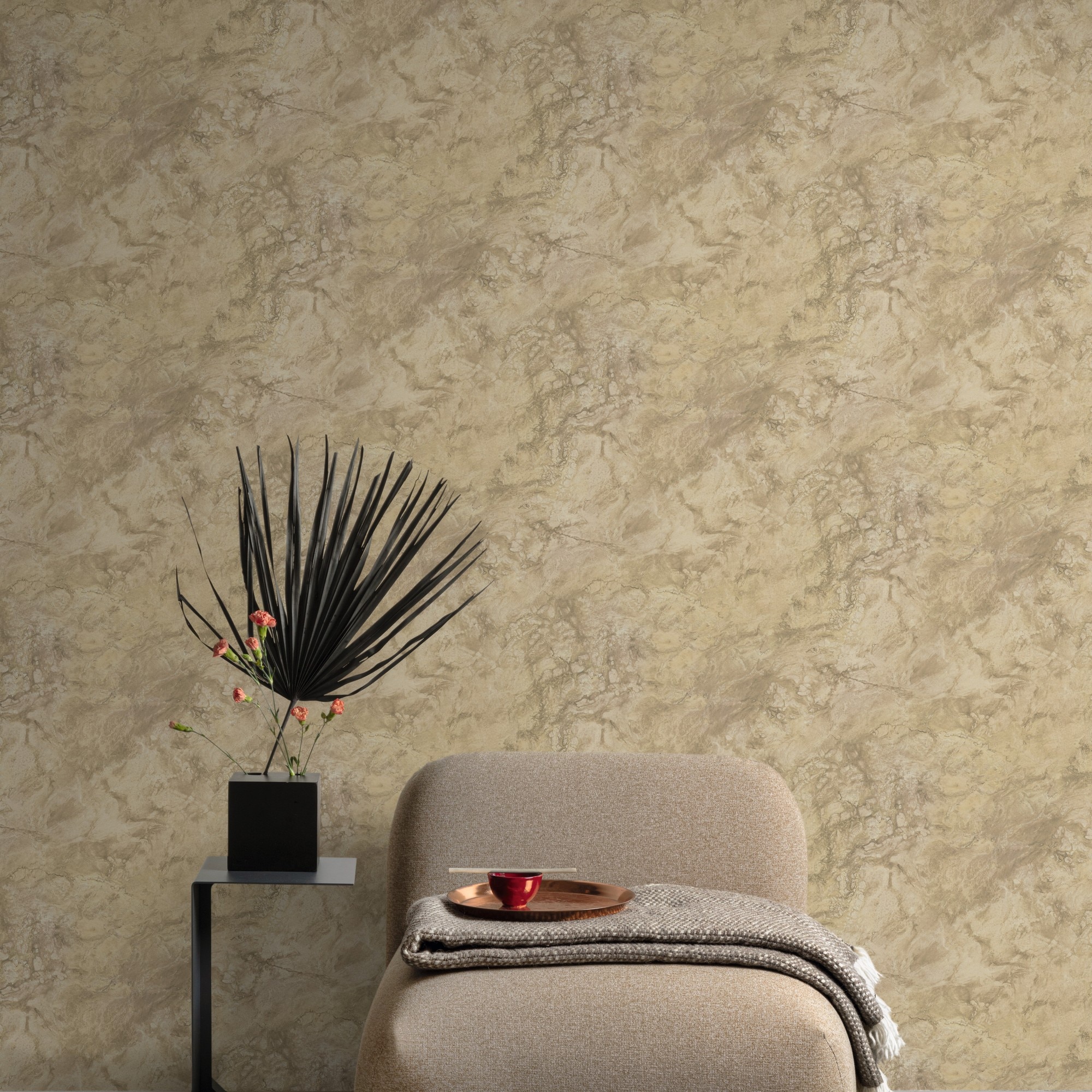 Imagen 2 de Papel pintado Petronas Travel Walls Saint Honore - Beige 0,52 x 10 m Beige