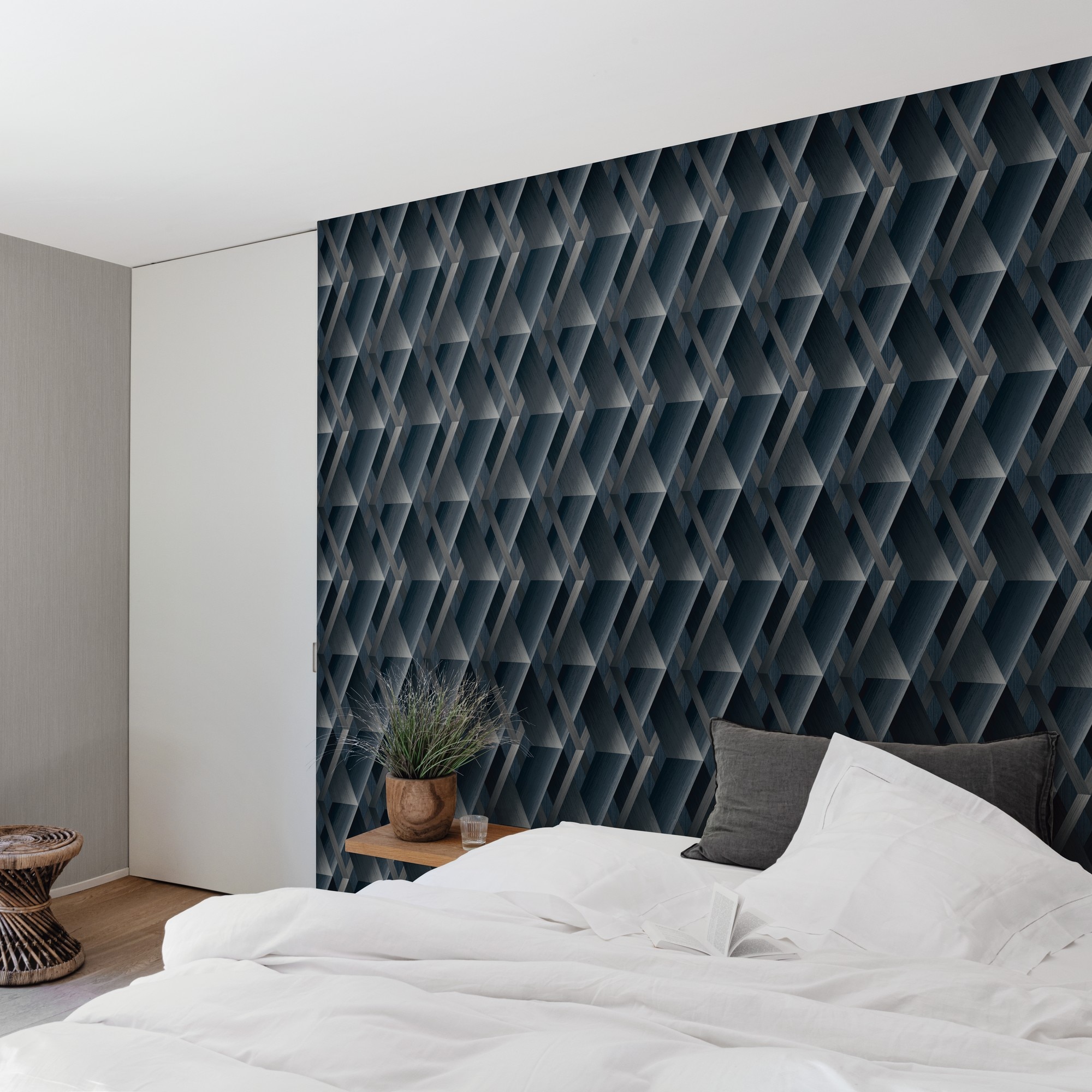 Papel de Parede Metrópole Travel Walls Azul-2