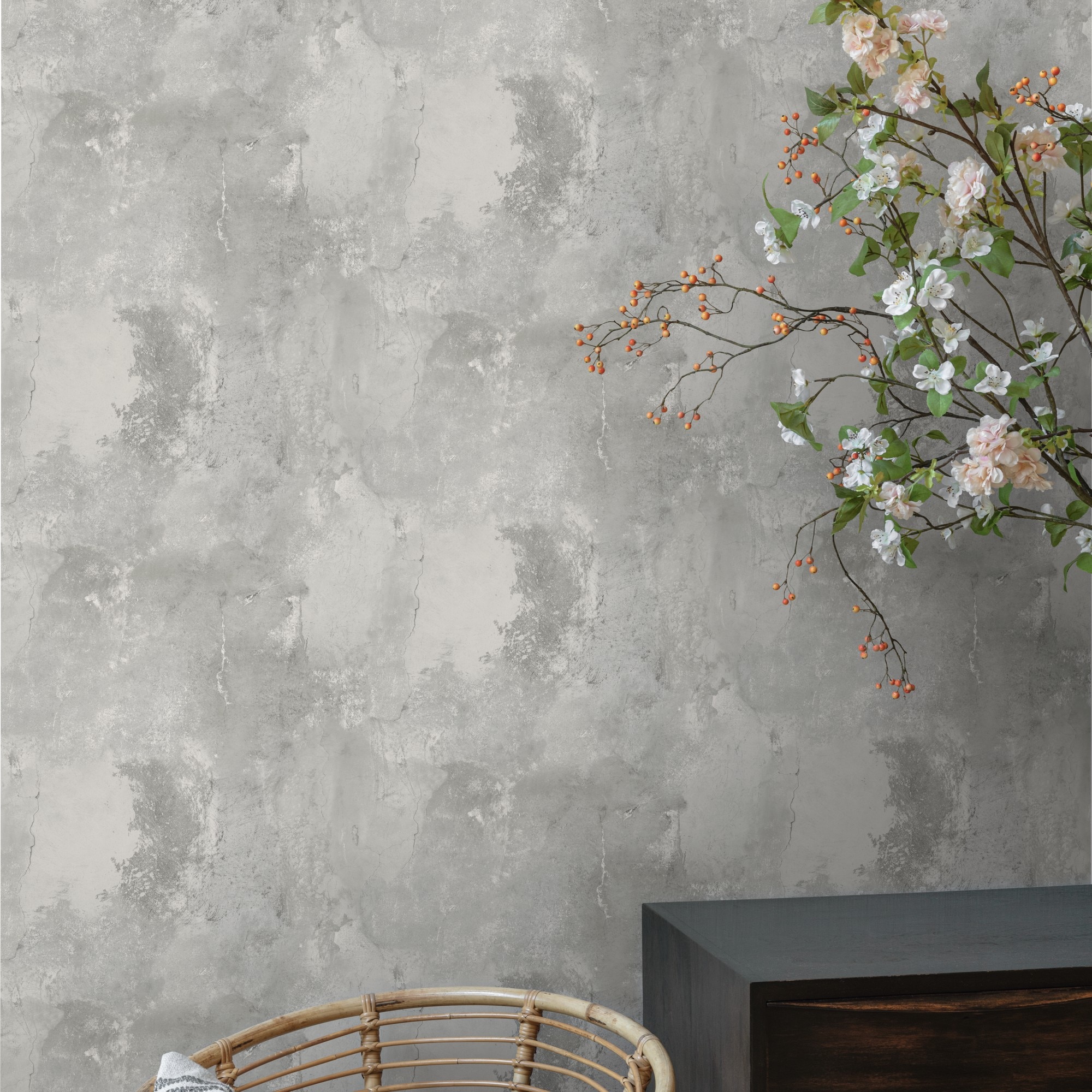 Imagen 2 de Papel pintado Flatiron Travel Walls Saint Honore - Gris claro 0,52 x 10 m Gris claro
