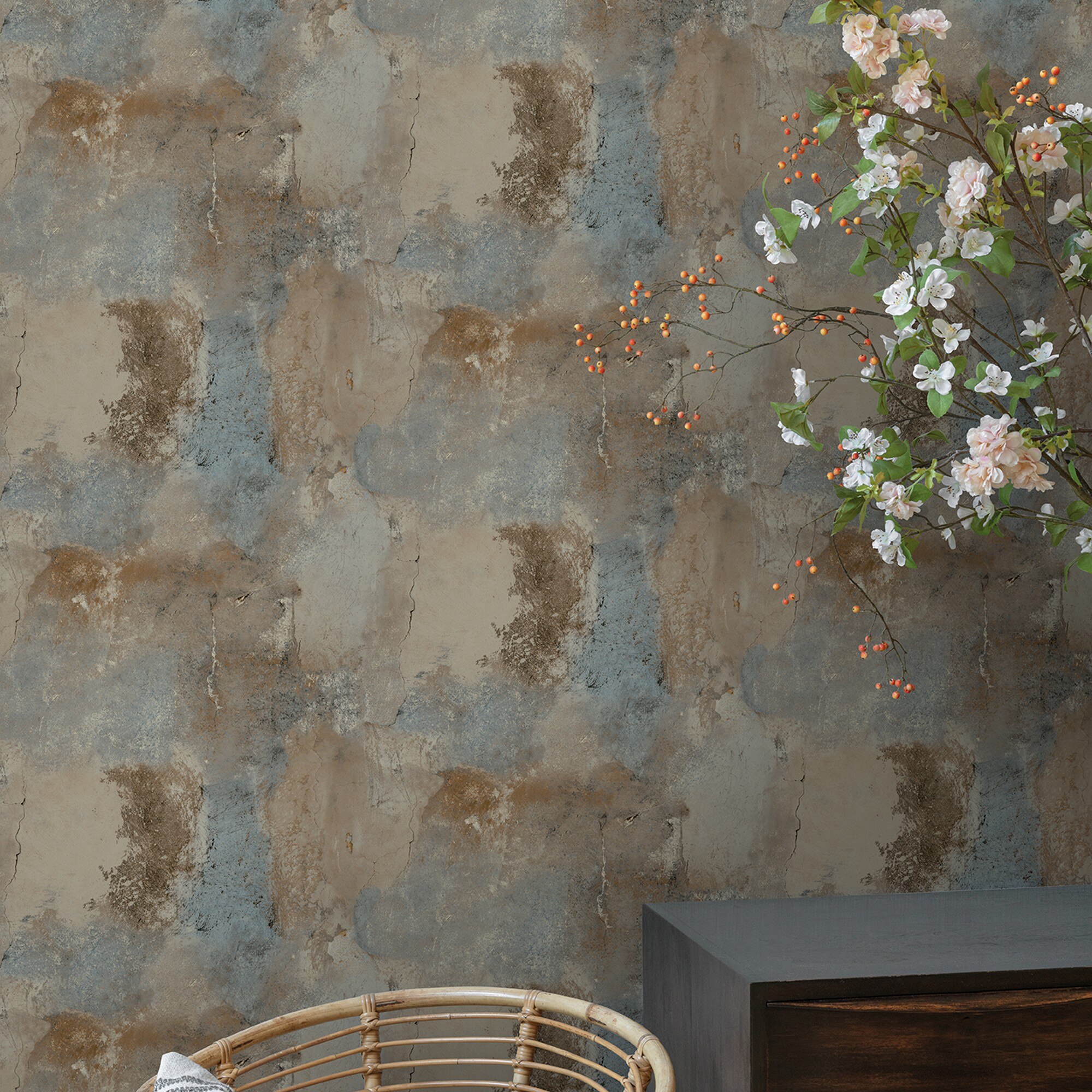 Papel de Parede Flatiron Travel Walls Cinzento-escuro-2