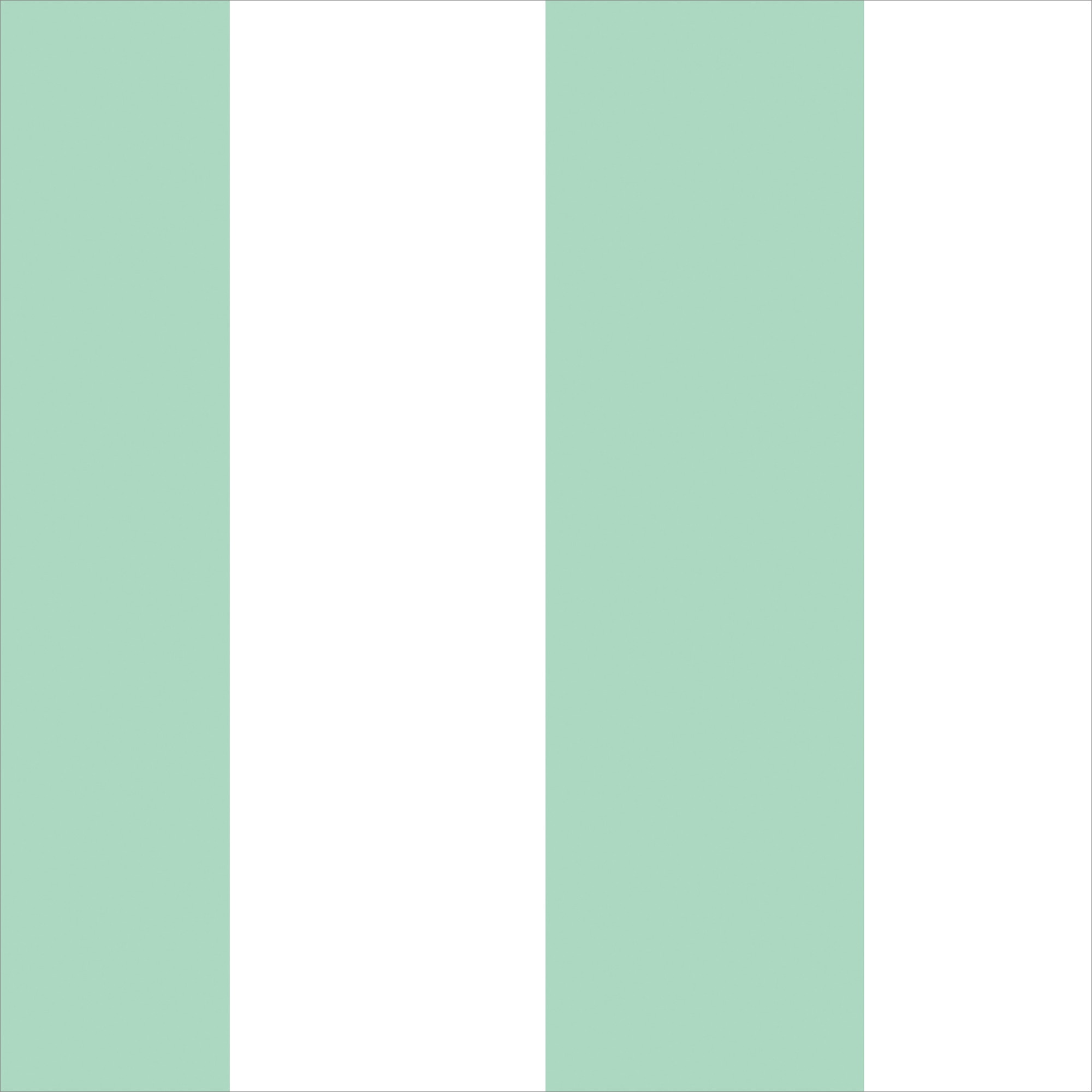 Papel pintado autoadhesivo Stripes Wallifydeco - Menta Menta-1