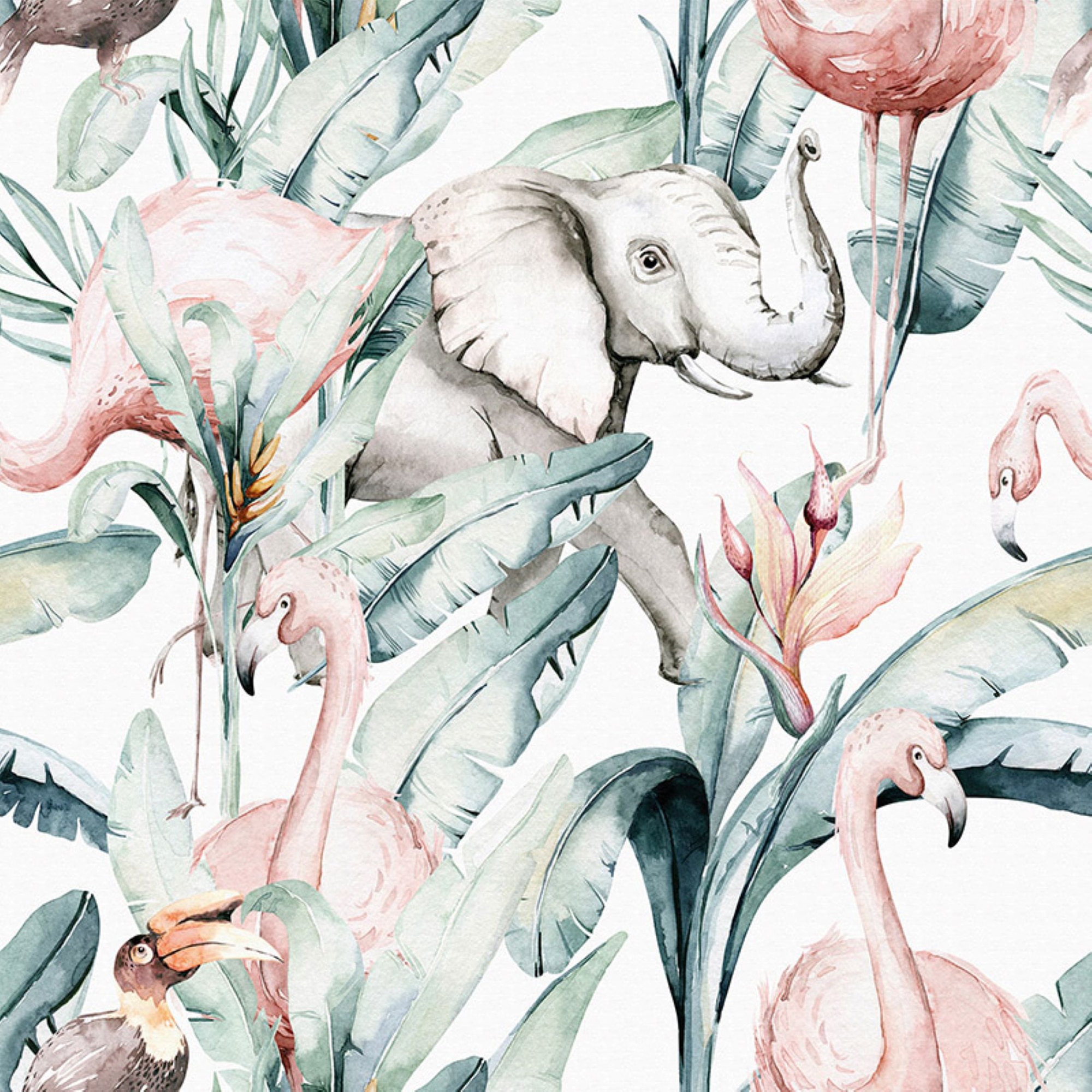 Papel de Parede Autoadesivo Eo Multicolor-1