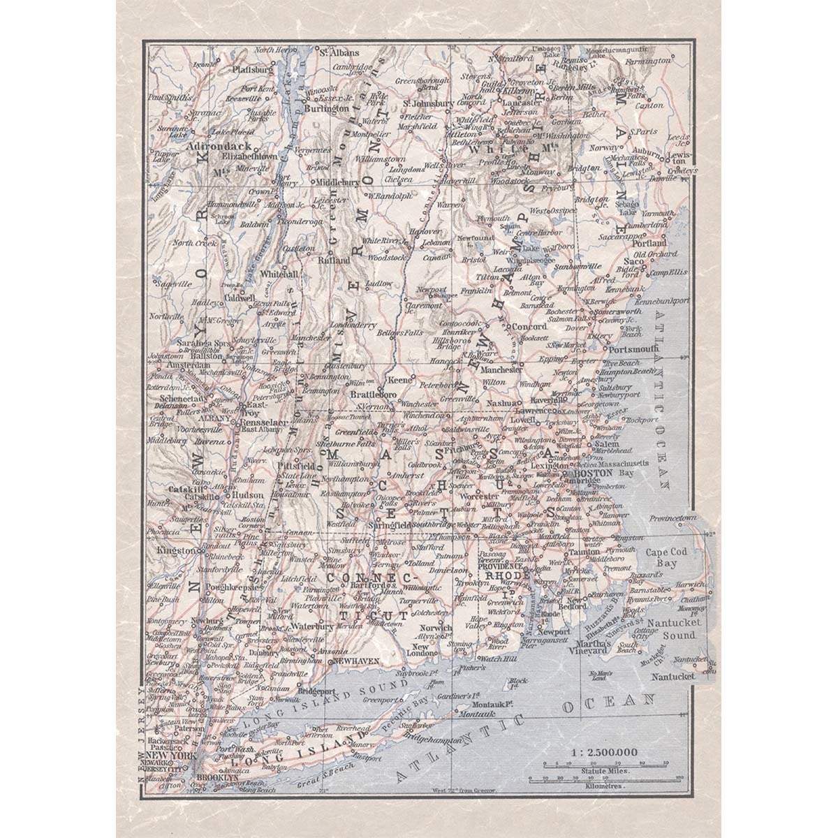 Papel de parede New England Lexington Multicolor-1