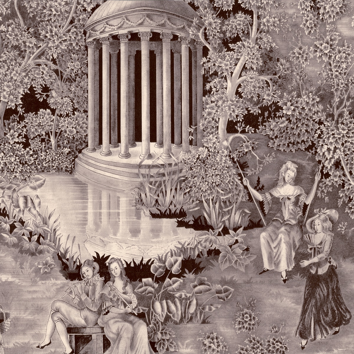 Papel de parede Andantino DRT Wengué-1