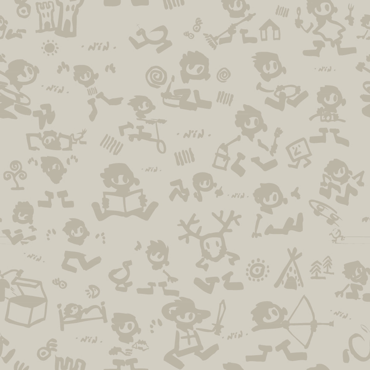Papel pintado Nin DRT - Nácar 0,52 x 10 m Nácar-1