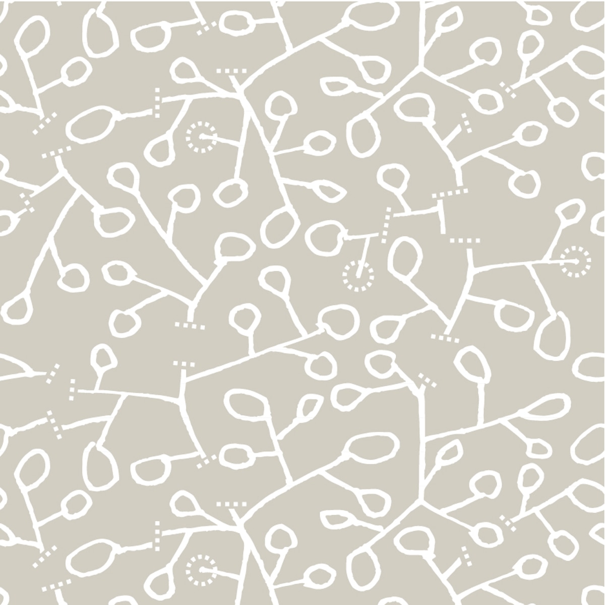Papel pintado Sarganzos DRT - Gris 0,52 x 10 m Gris-1