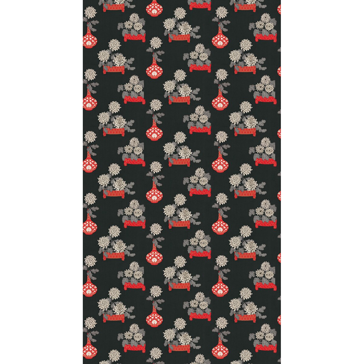 Papel pintado Sayonara DRT - Negro 0,52 x 10 m Negro-2