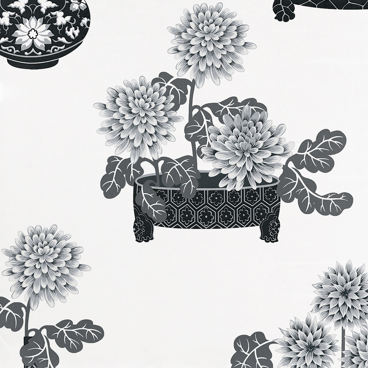 Papel pintado Sayonara DRT - Plata 0,52 x 10 m Plata-1