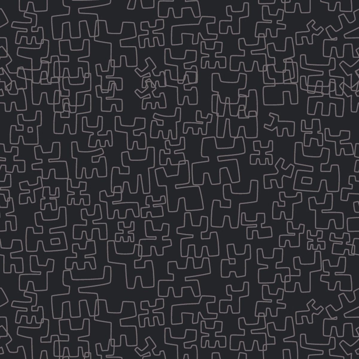 Papel pintado geométrico toritos TNT Simplicity DRT - Antracita 0,52 x 10 m Antracita-1