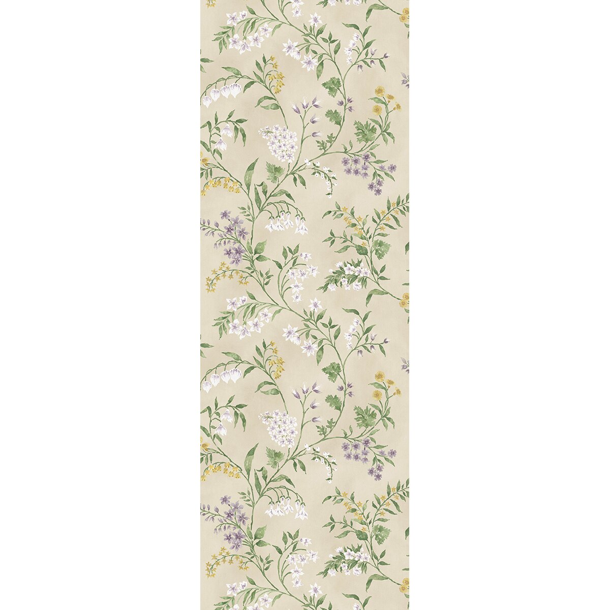 Papel pintado Almora Nina Campbell - Lila 0,52 x 10 m Lila-2