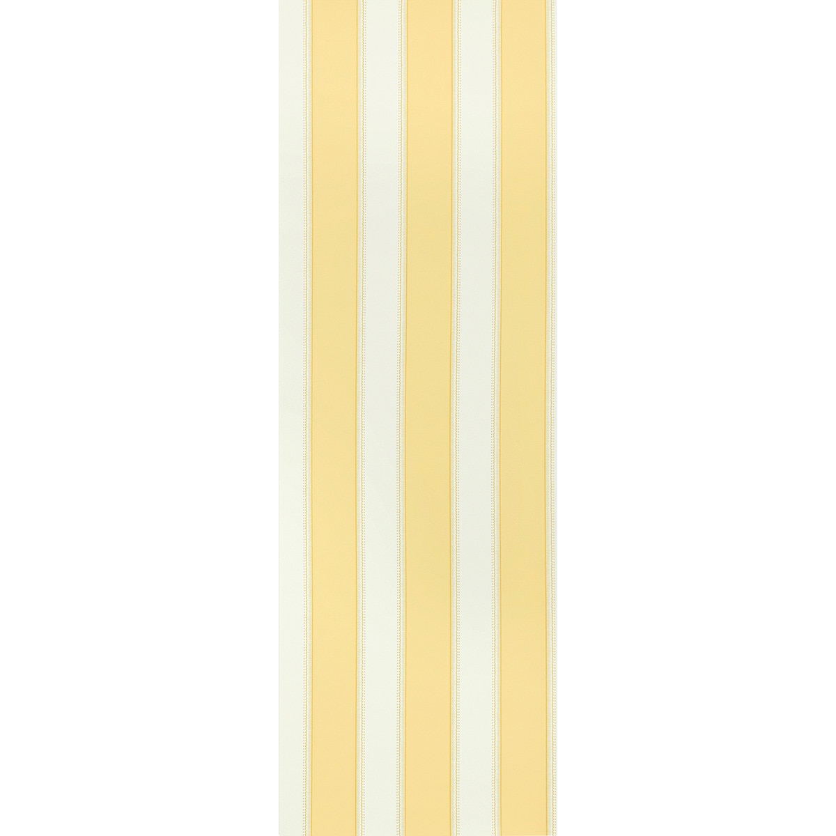 Papel pintado Sackville Stripe Nina Campbell - Amarillo 0,52 x 10 m Amarillo-2