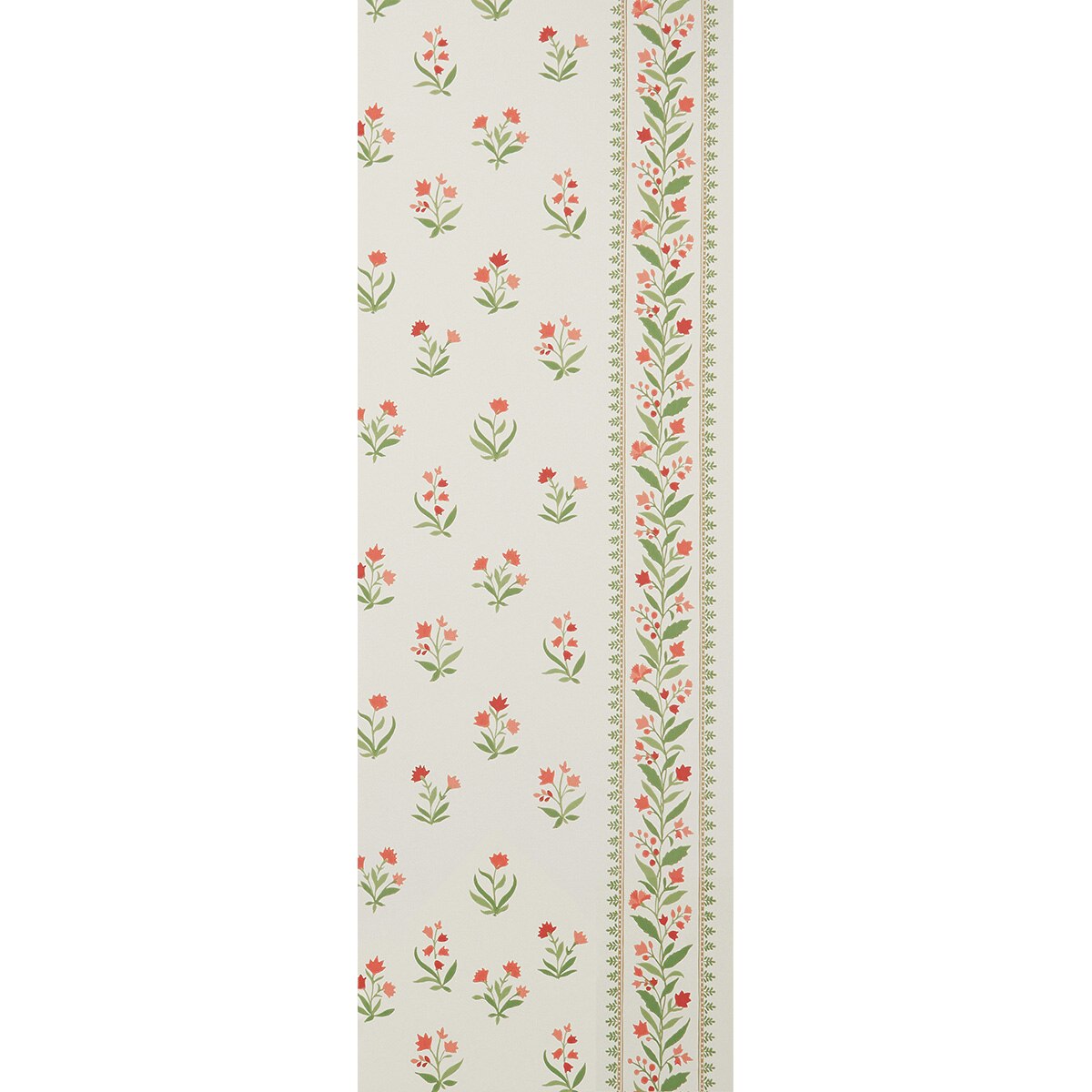 Papel pintado Petit Dapuri Nina Campbell - Coral 0,52 x 10 m Coral-2