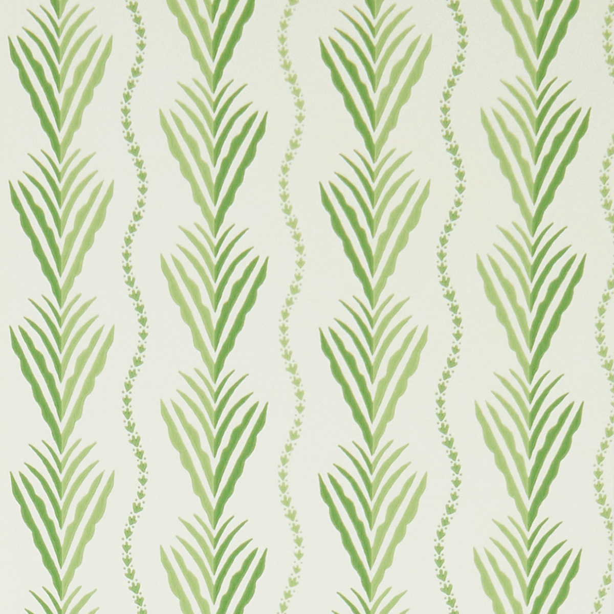 Papel pintado Meridor Nina Campbell - Verde 0,52 x 10 m Verde-1