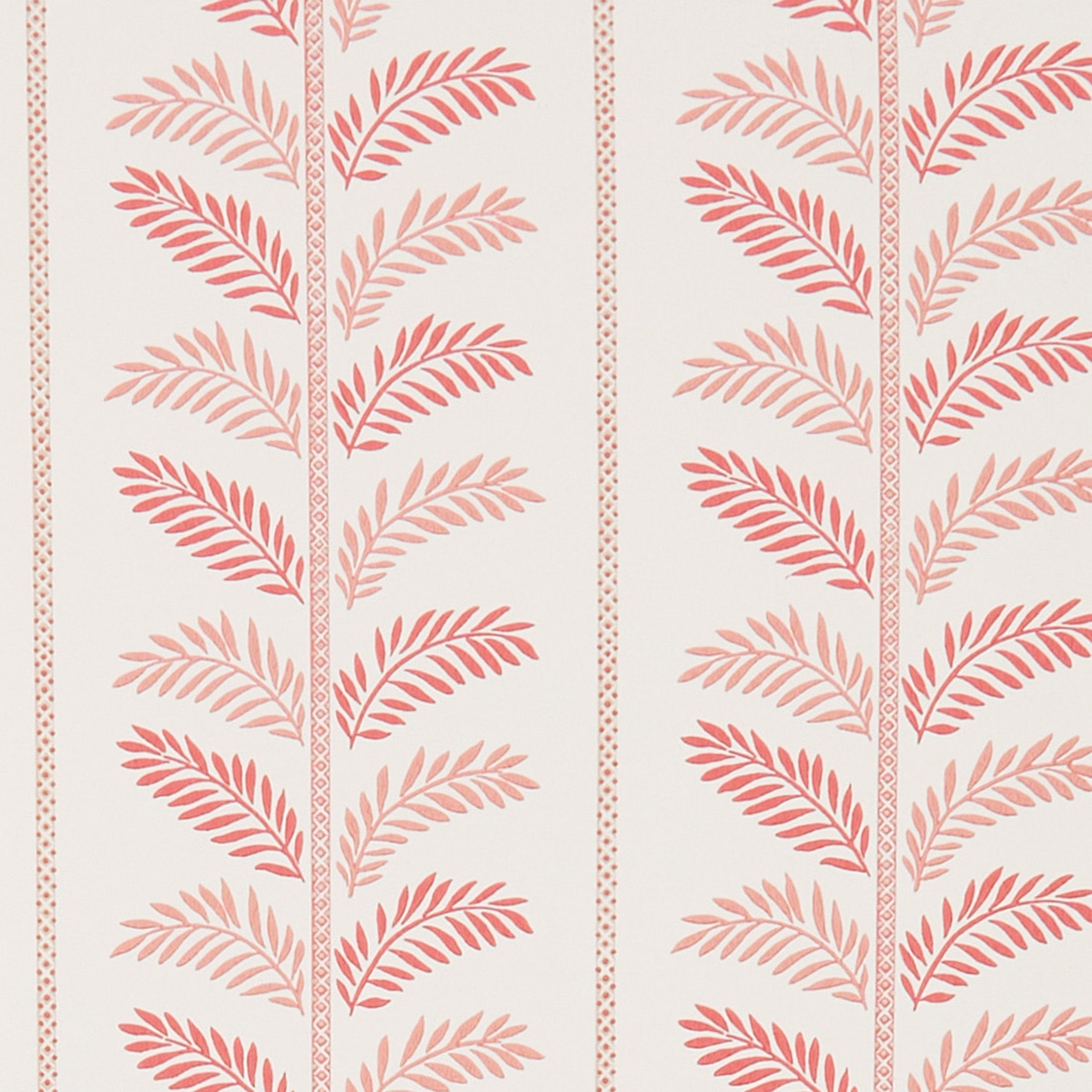Papel pintado Plumier Nina Campbell - Rojo 0,52 x 10 m Rojo-1