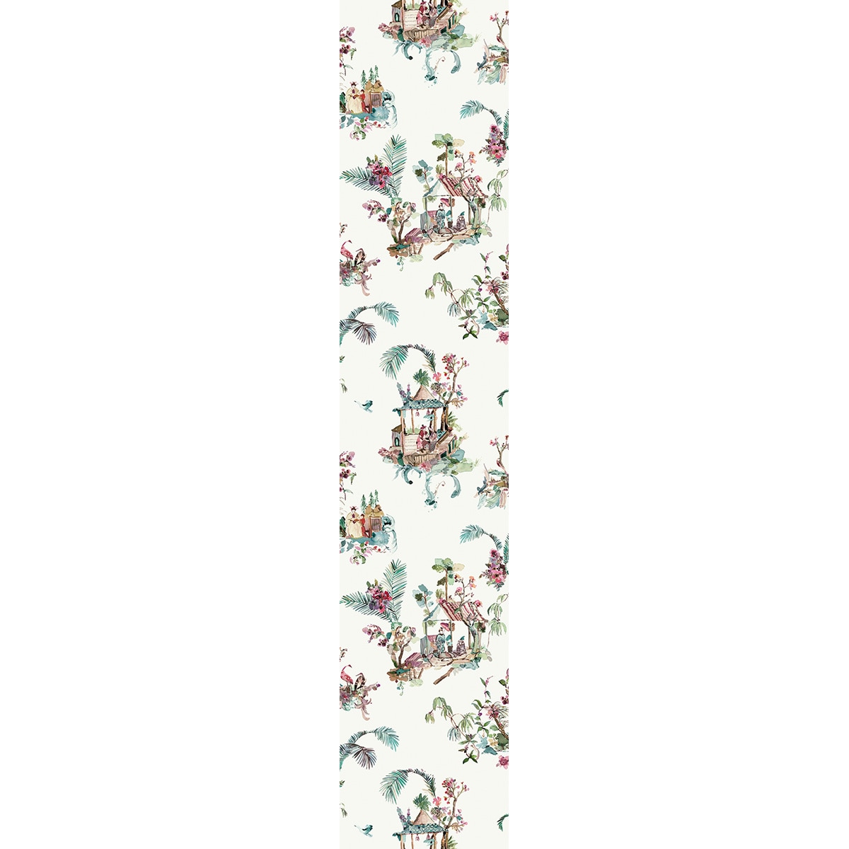 Papel de Parede Toile Chinoise Magenta-2