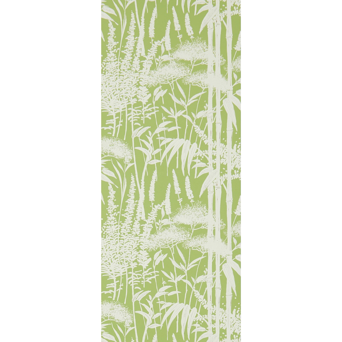 Papel pintado Poiteau Nina Campbell - Verde 0,52 x 10 m Verde-2