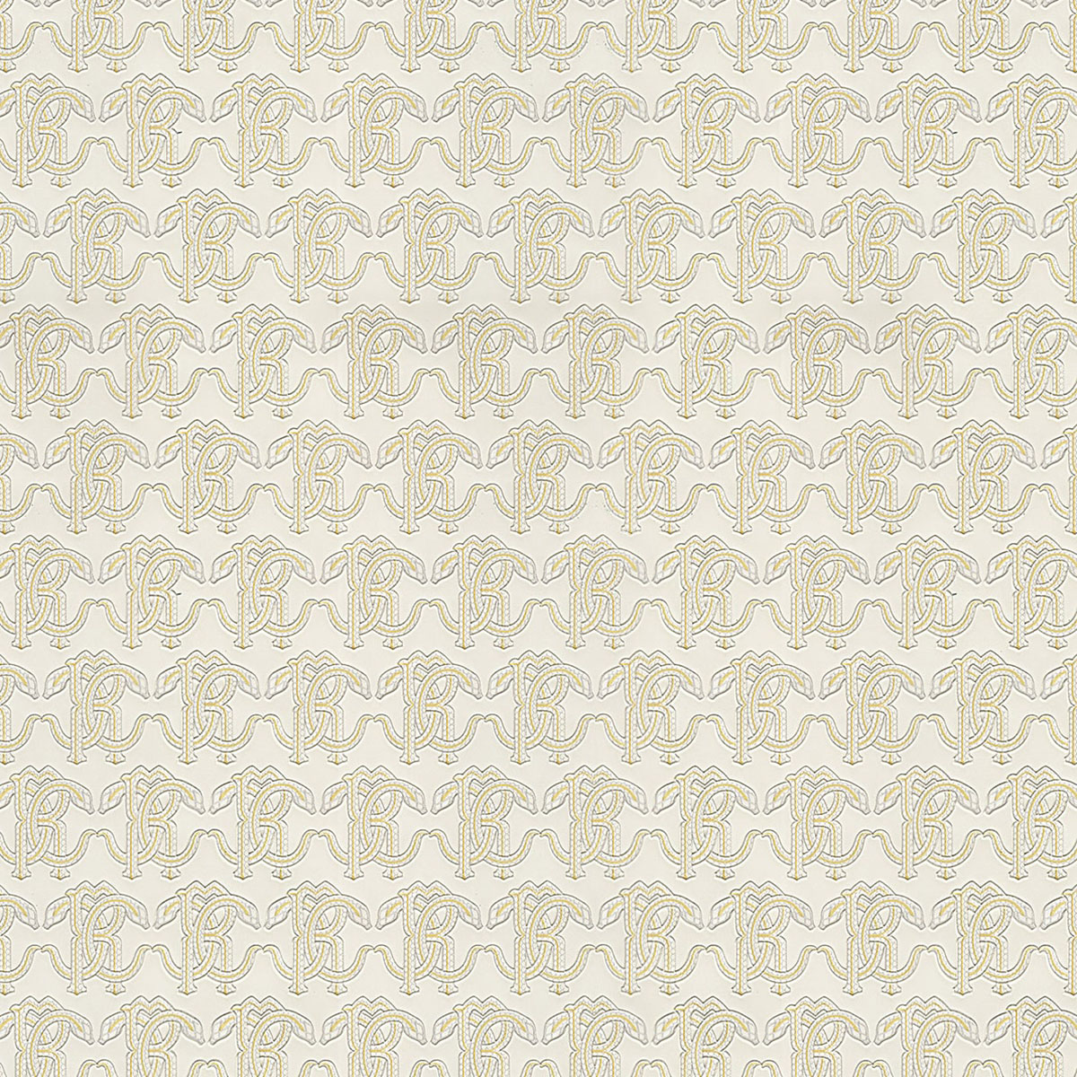 Papel pintado Letras de la colección Nº 9 Roberto Cavalli - Natural Natural-1