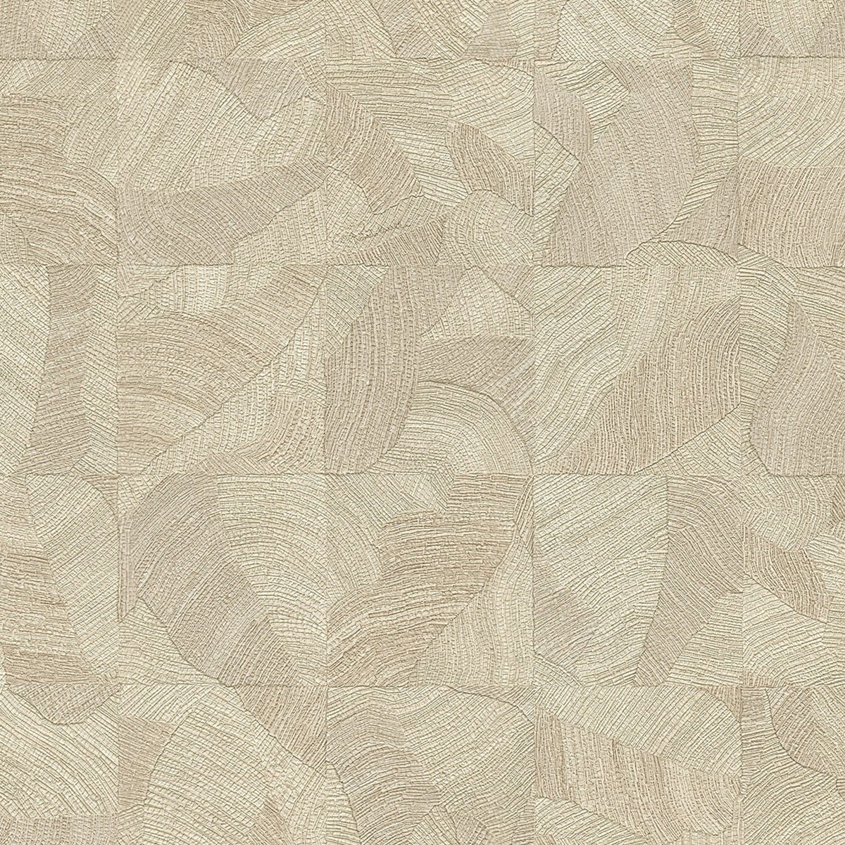 Papel pintado Geométrico de la colección Nº 9 Roberto Cavalli - Beige Beige-1