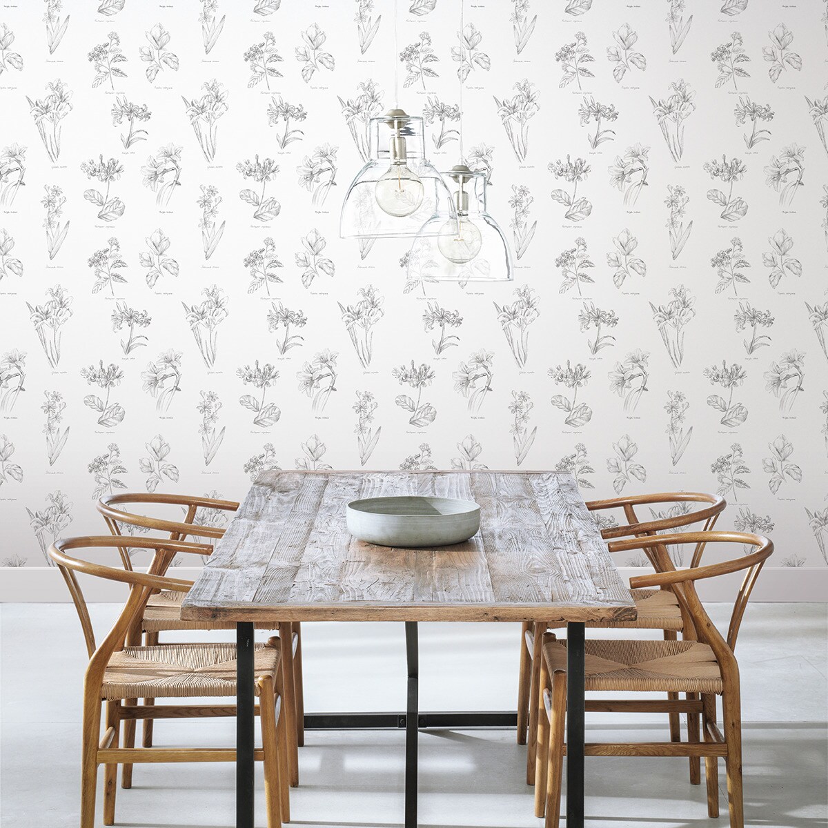 Papel de parede Botanic El Corte Inglés Branco-2