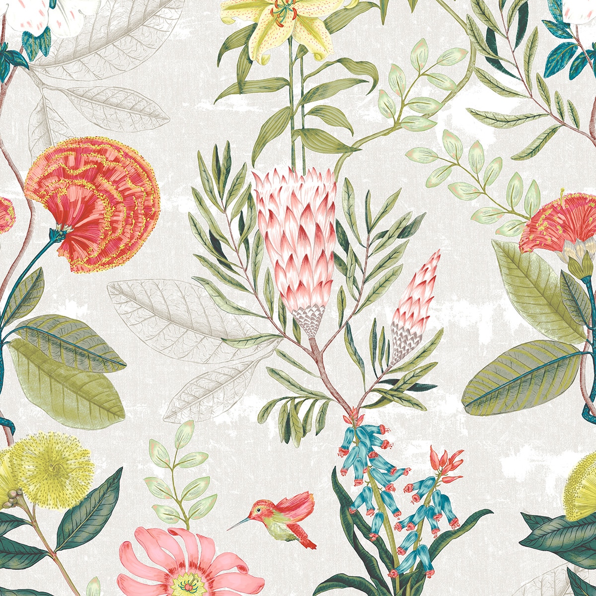 Papel de parede Colibri El Corte Inglés Multicolor-1