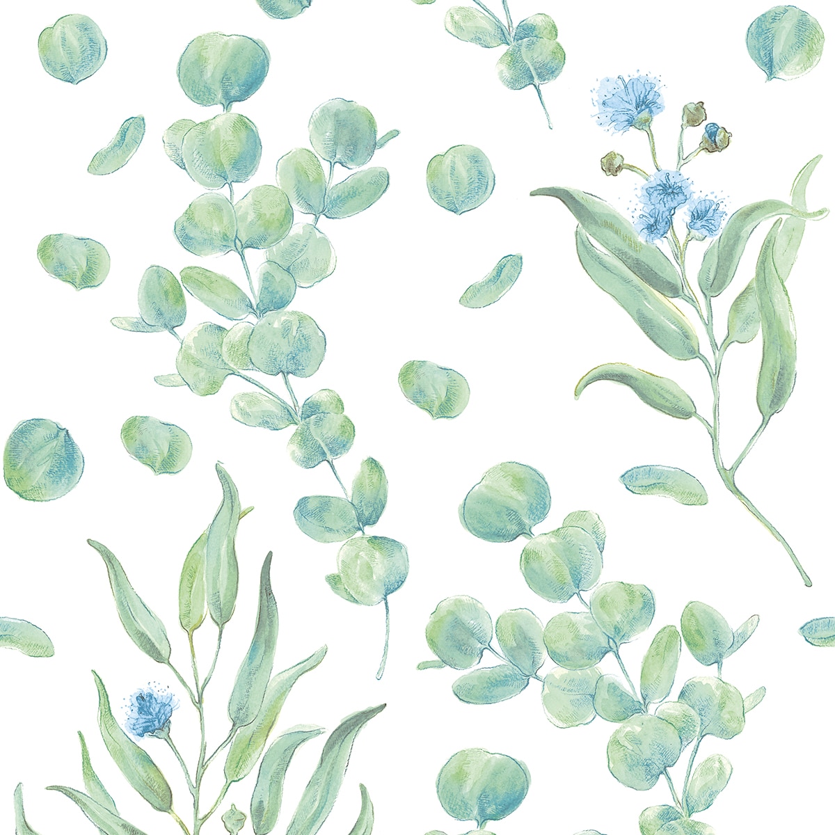 Imagem 0 de Papel de parede Eucalipto El Corte Inglés