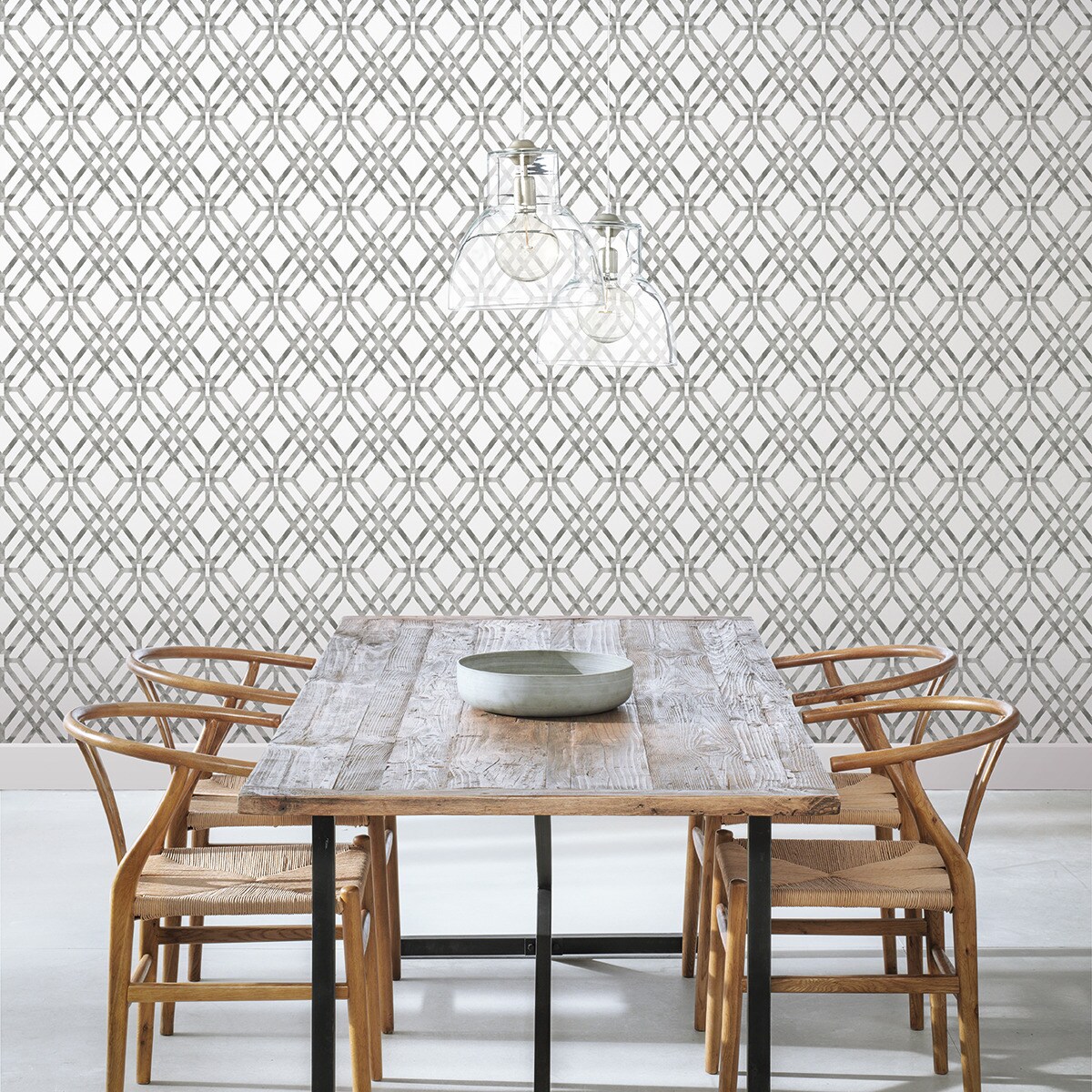 Papel pintado Kuban El Corte Inglés - Gris 0,52 x 10 m Gris-2