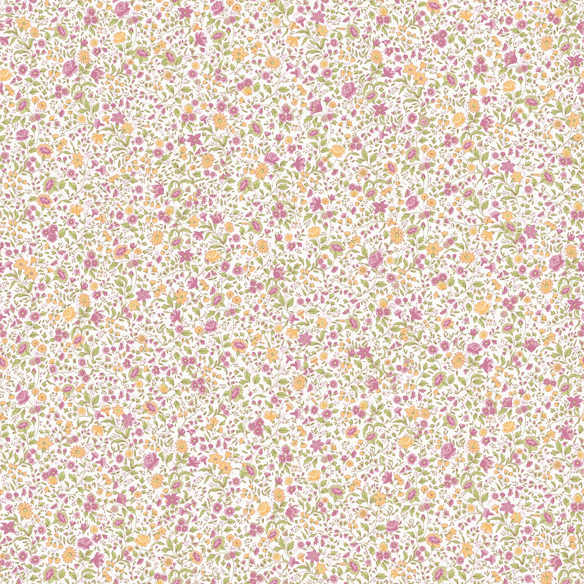 Papel de parede Flor Liberty El Corte Inglés Multicolor-1