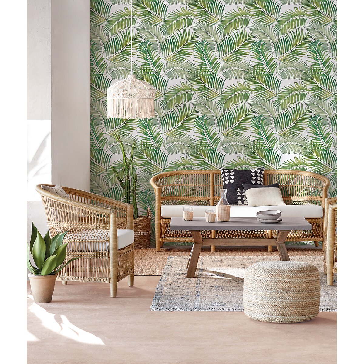 Papel de parede Arei Verde-2