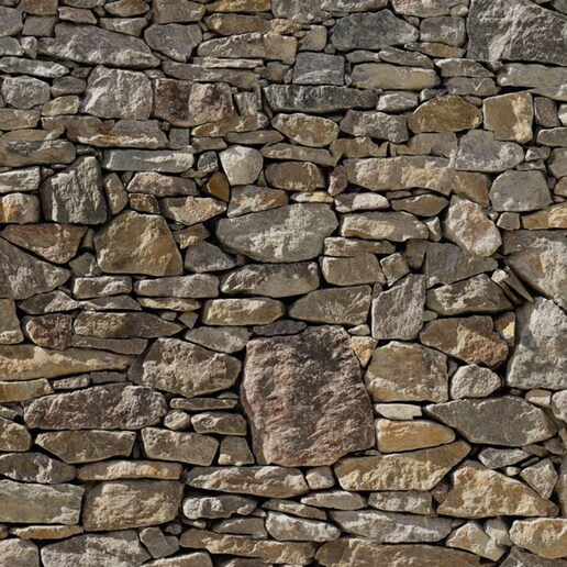 Fotomural Stone Wall La Maison