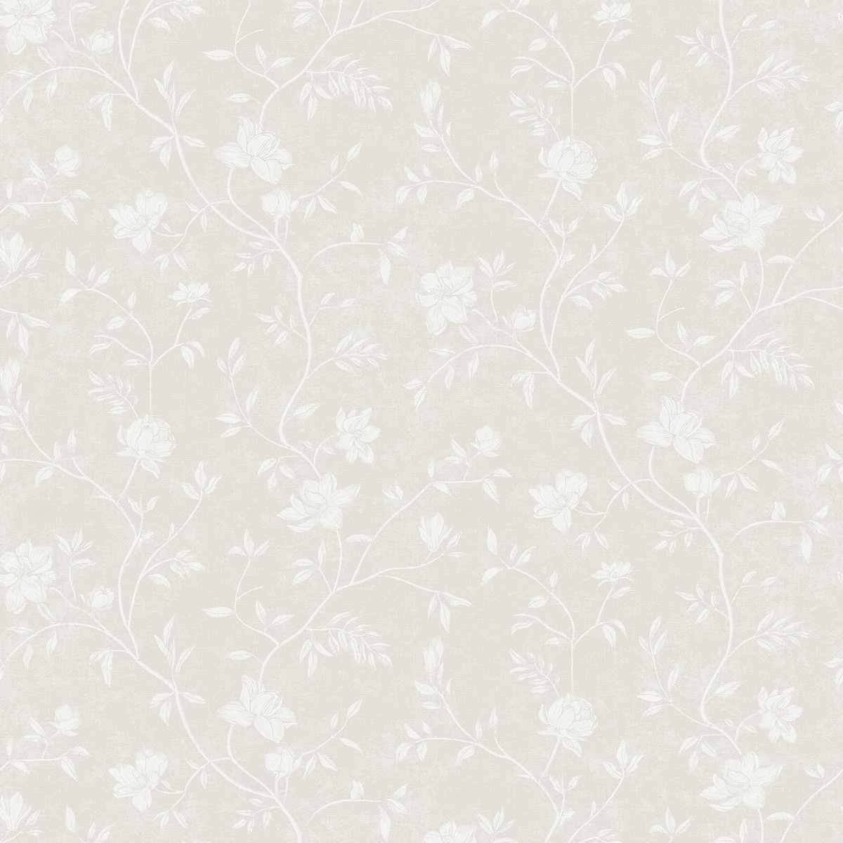 Imagen 1 de Papel pintado Magnolia Hana Ich - Beige 0,53 x 10 m Beige