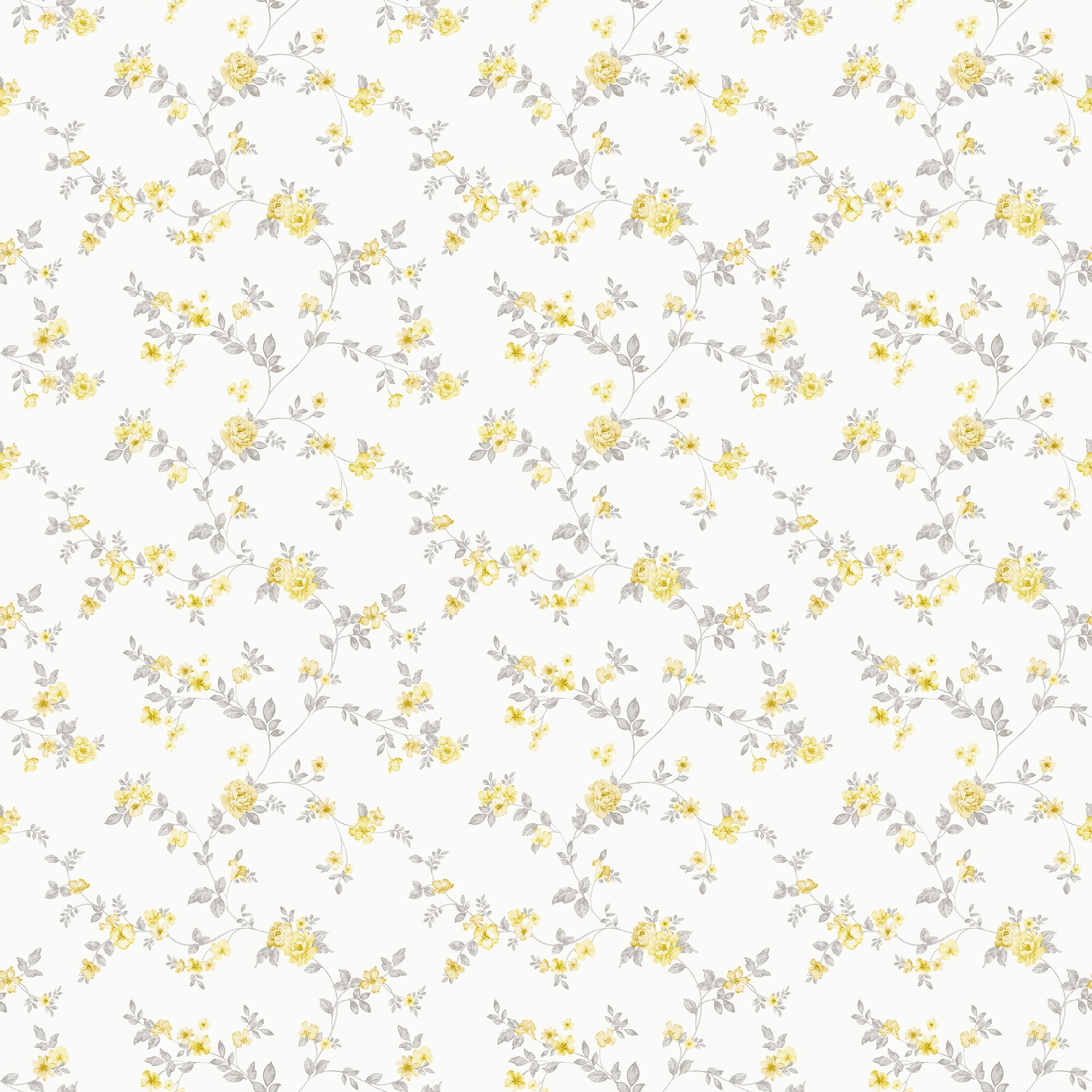 Imagen 0 de Papel pintado Delicate Floral Small Prints Ich Amarillo