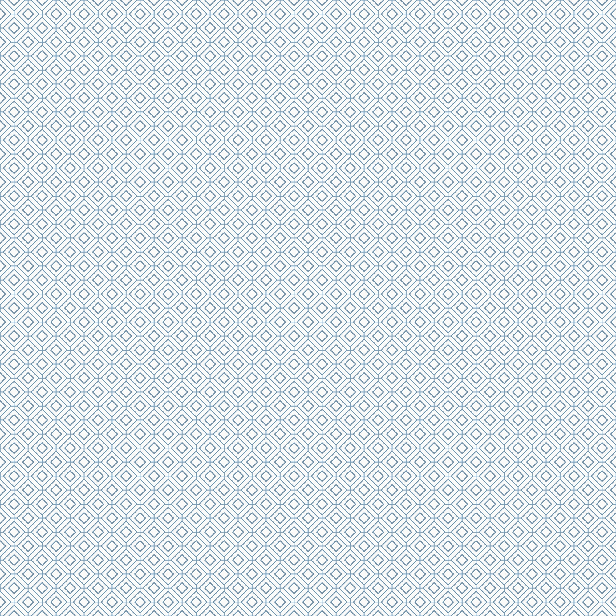 Papel pintado Diamond Grid Small Prints Ich - Azul 0,53 x 10 m Azul-1