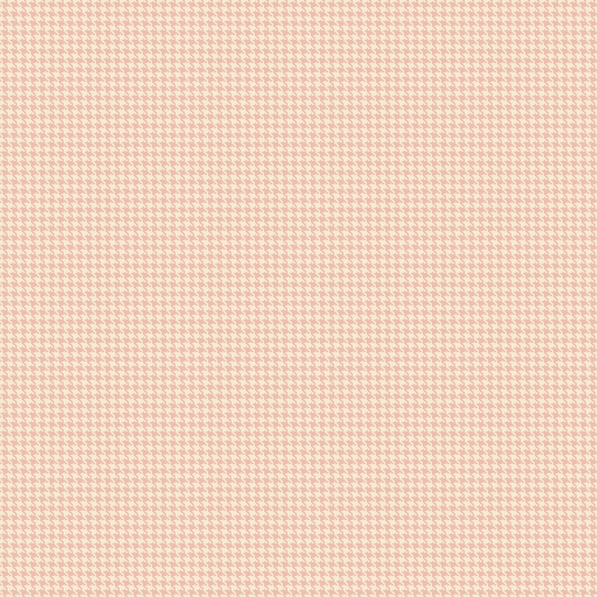 Papel pintado Houndstooth Small Prints Ich - Rosa palo 0,53 x 10 m Rosa palo-1