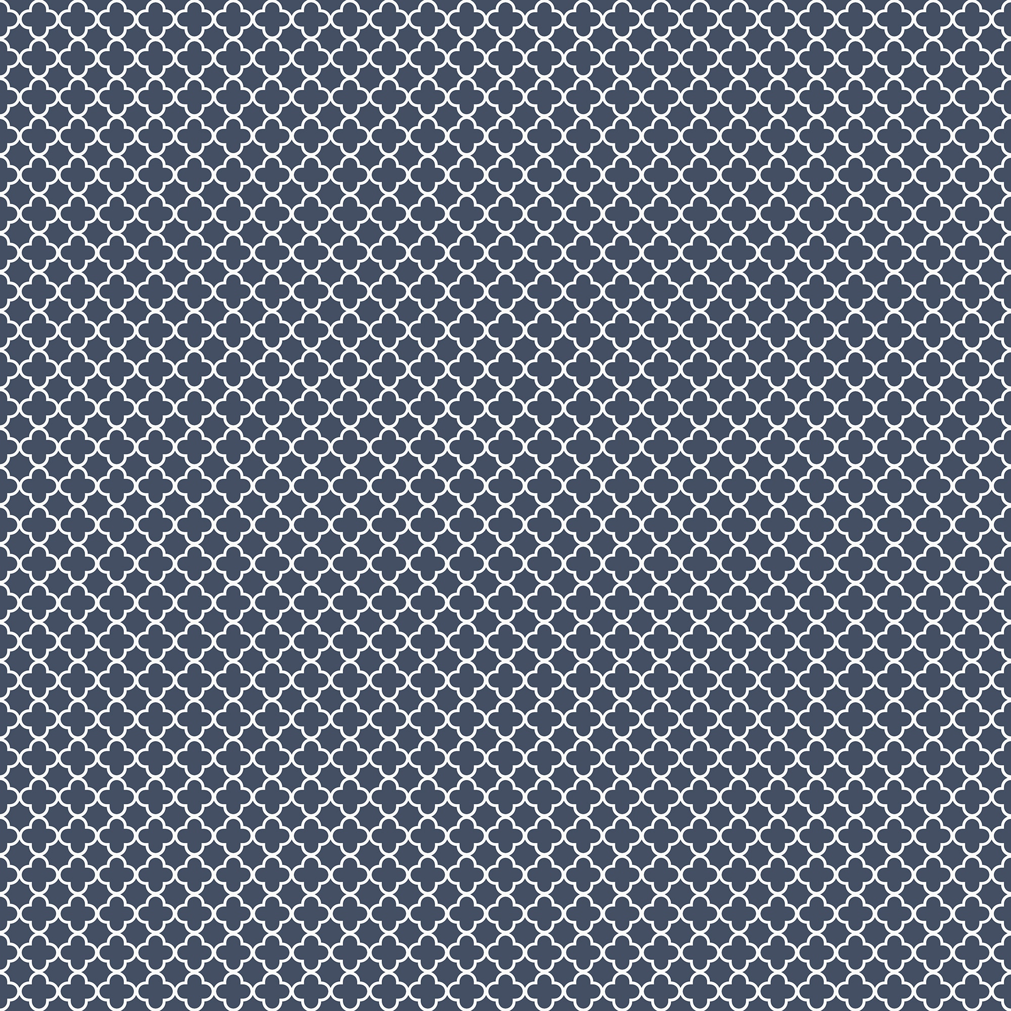 Papel pintado Medallion Small Prints Ich - Azul marino 0,53 x 10 m Azul marino-1