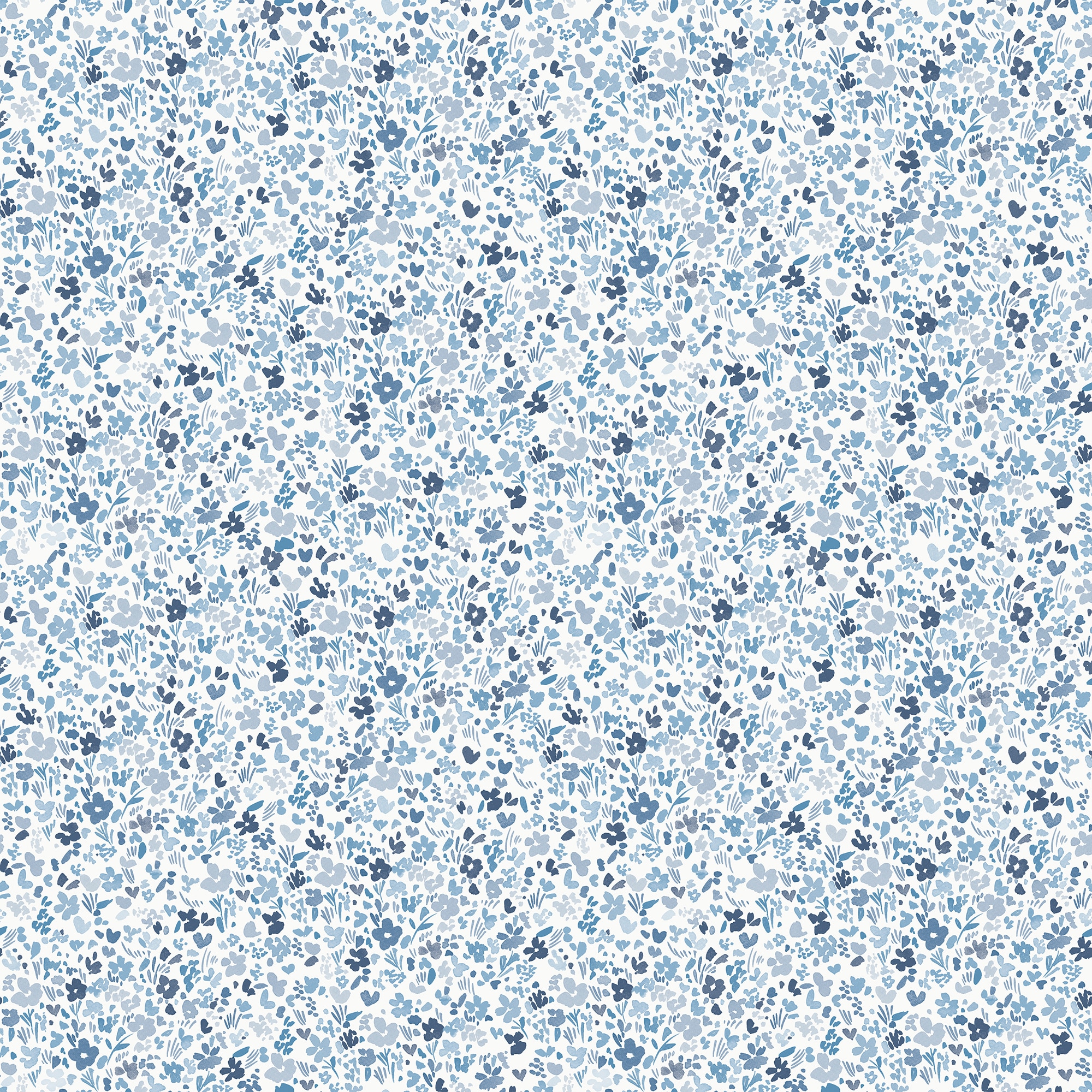 Papel Pintado Mini Mod Floral Small Prints Azul-marinho-1