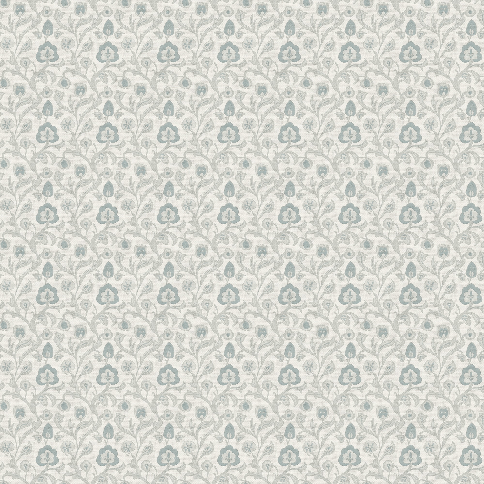 Papel de Parede Brocade da Coleção Goya Azul-1