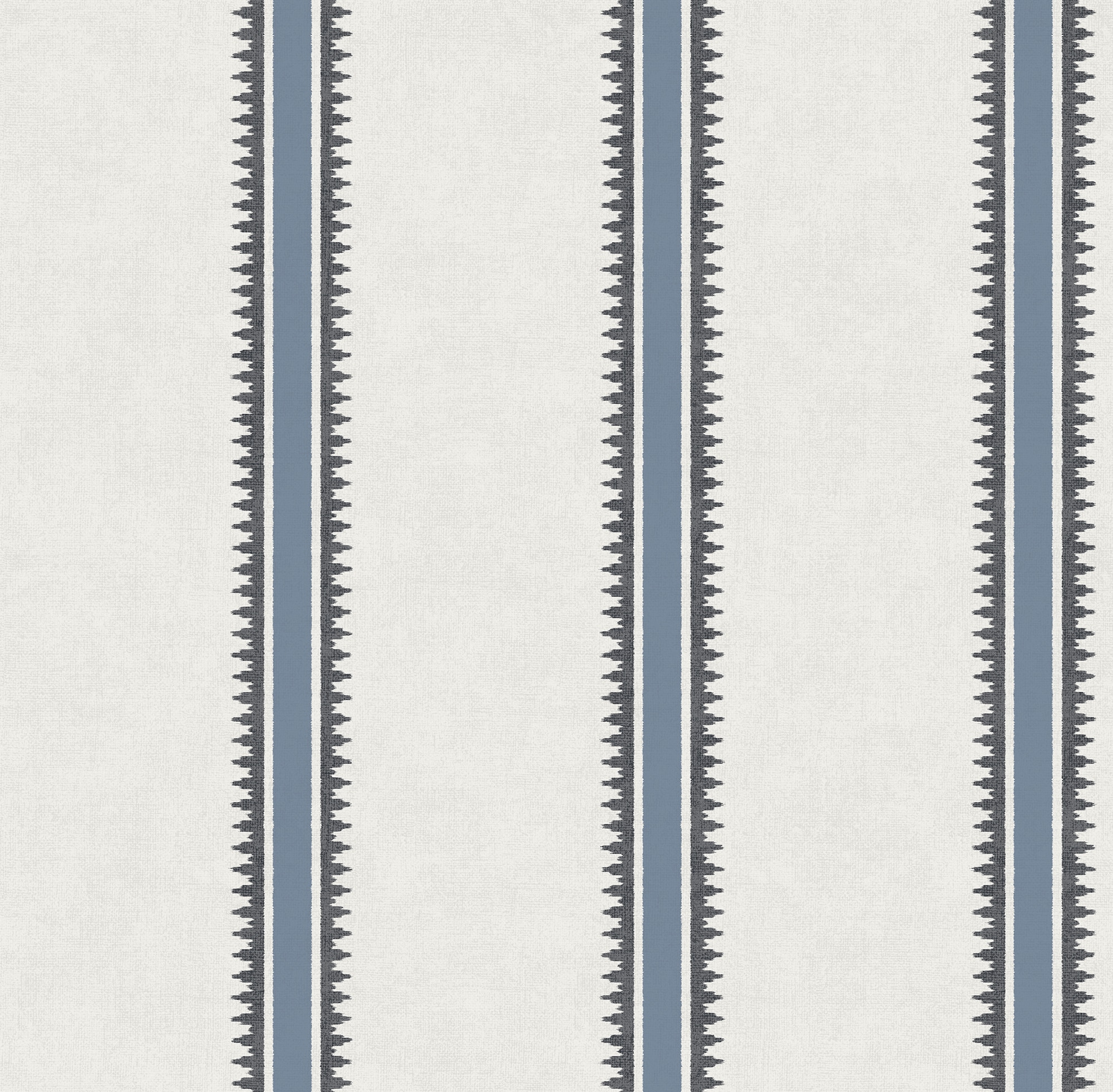 Imagen 0 de Papel pintado Indienne Stripe de la colección Goya ICH Azul