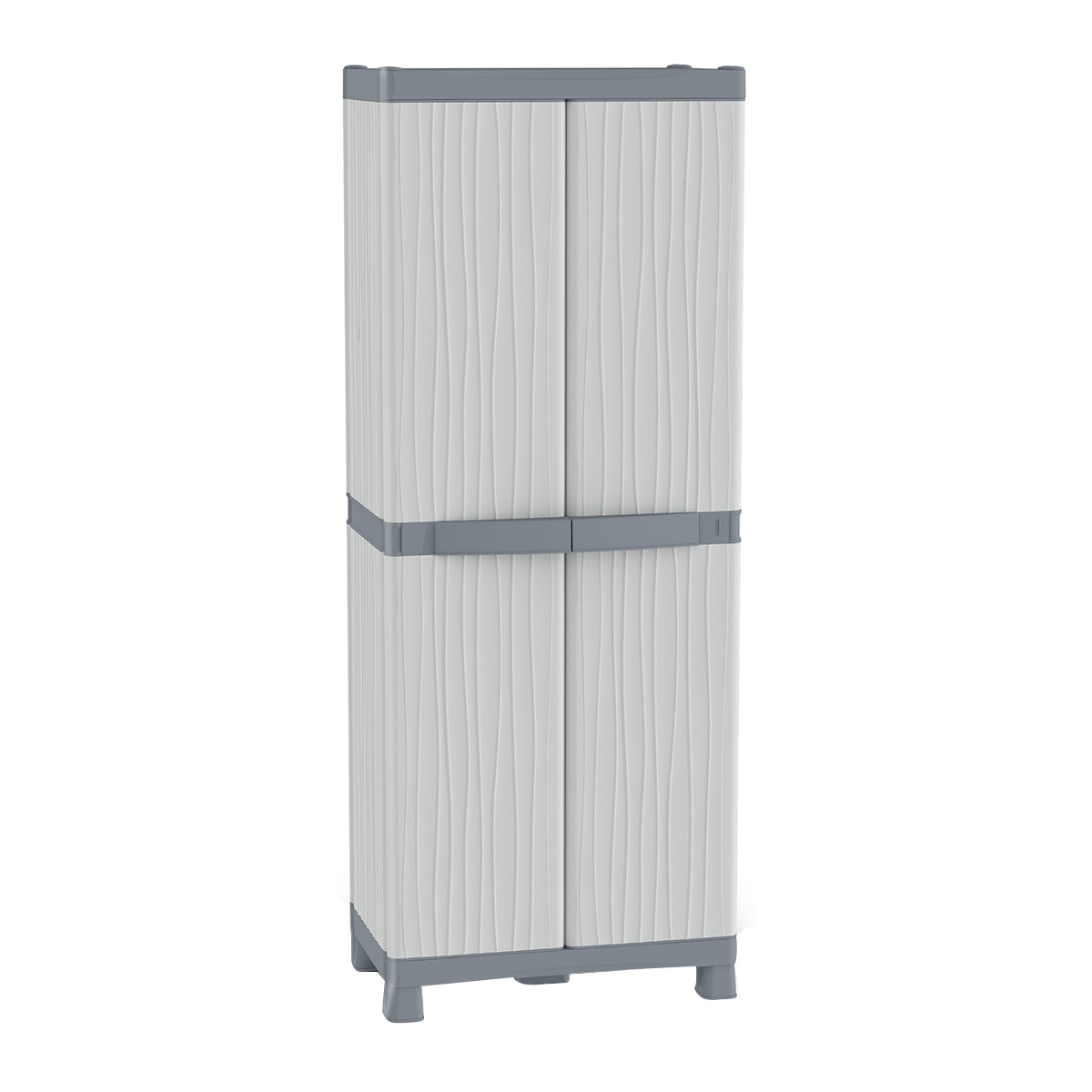 Imagem 0 de Armário de Resina Vassoureiro Wave 2 Portas