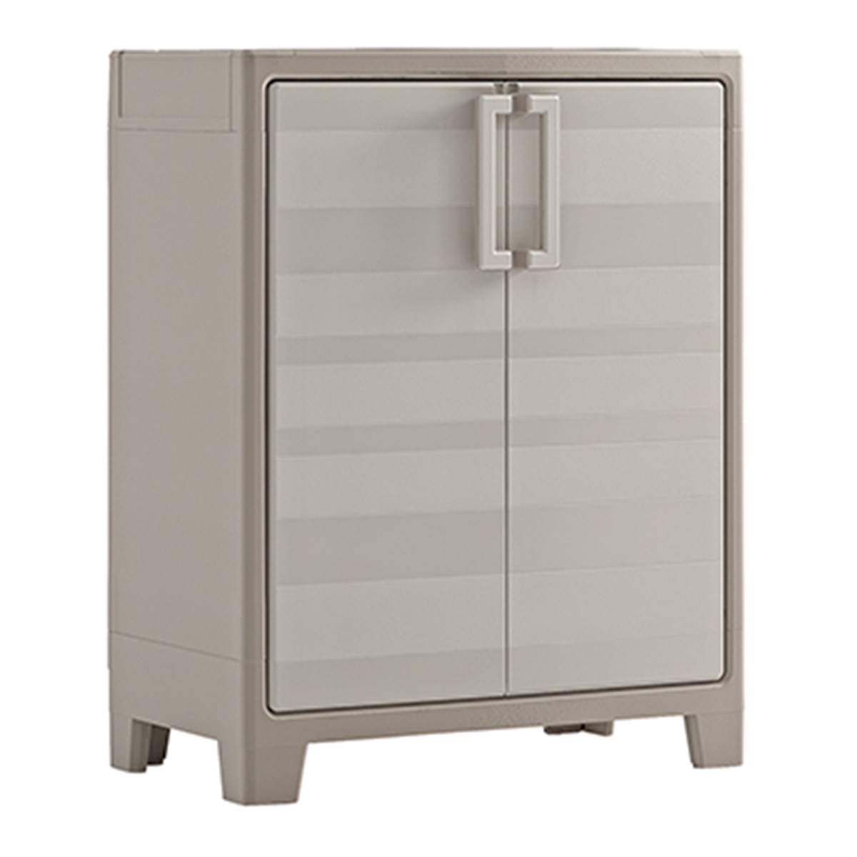 Imagen 0 de Armario resina Bajo Gulliver 2 Puertas 80x100x44 cm