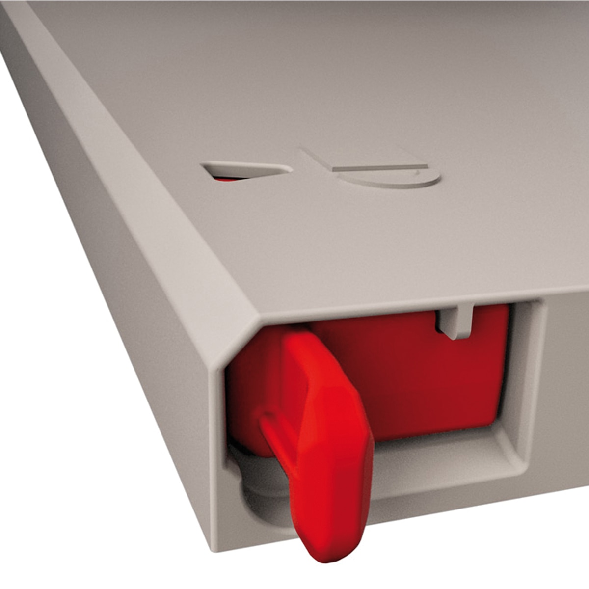 Armario resina Bajo Gulliver 2 Puertas 80x100x44 cm Arena-4