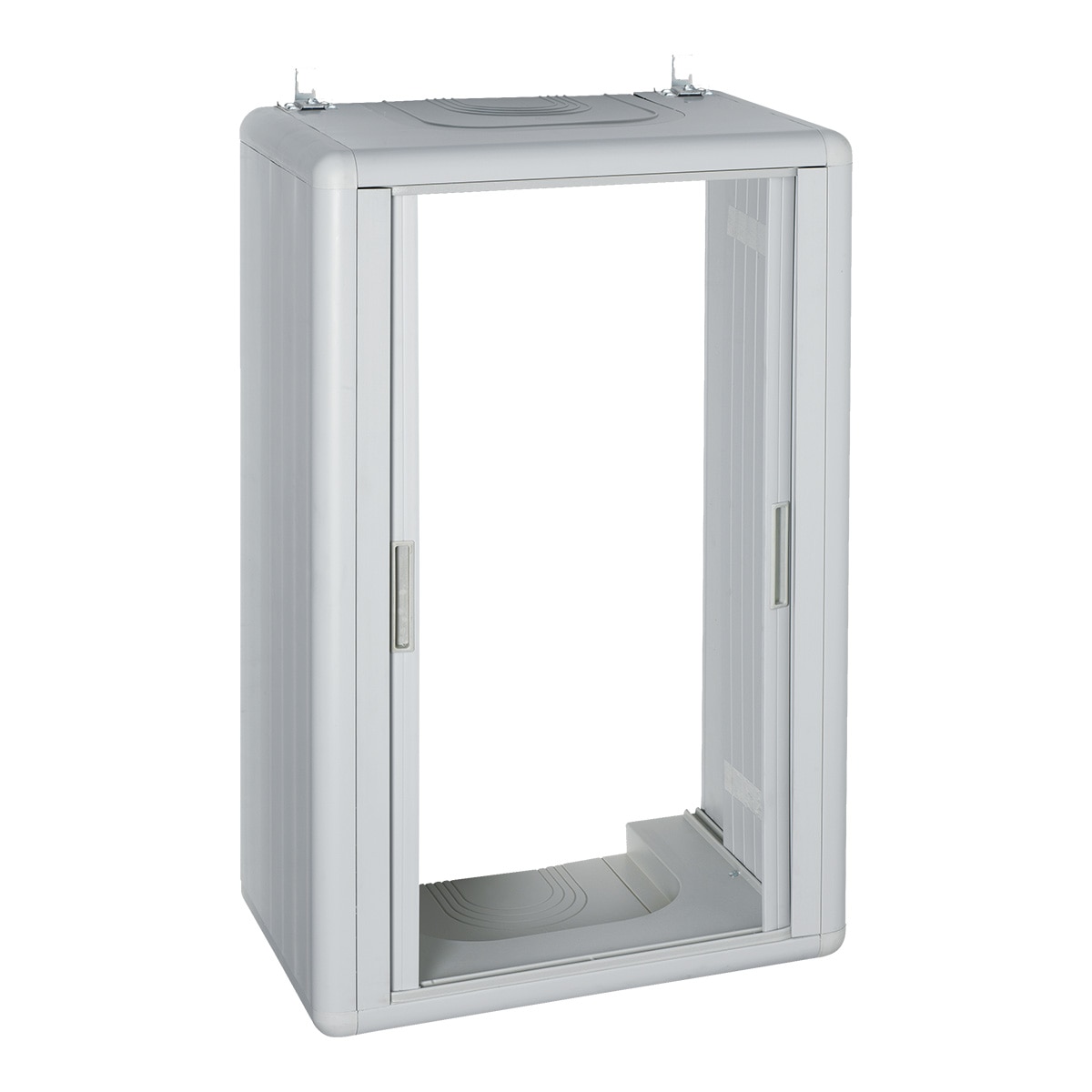Armario PVC 2 puertas correderas para Caldera Gris-2